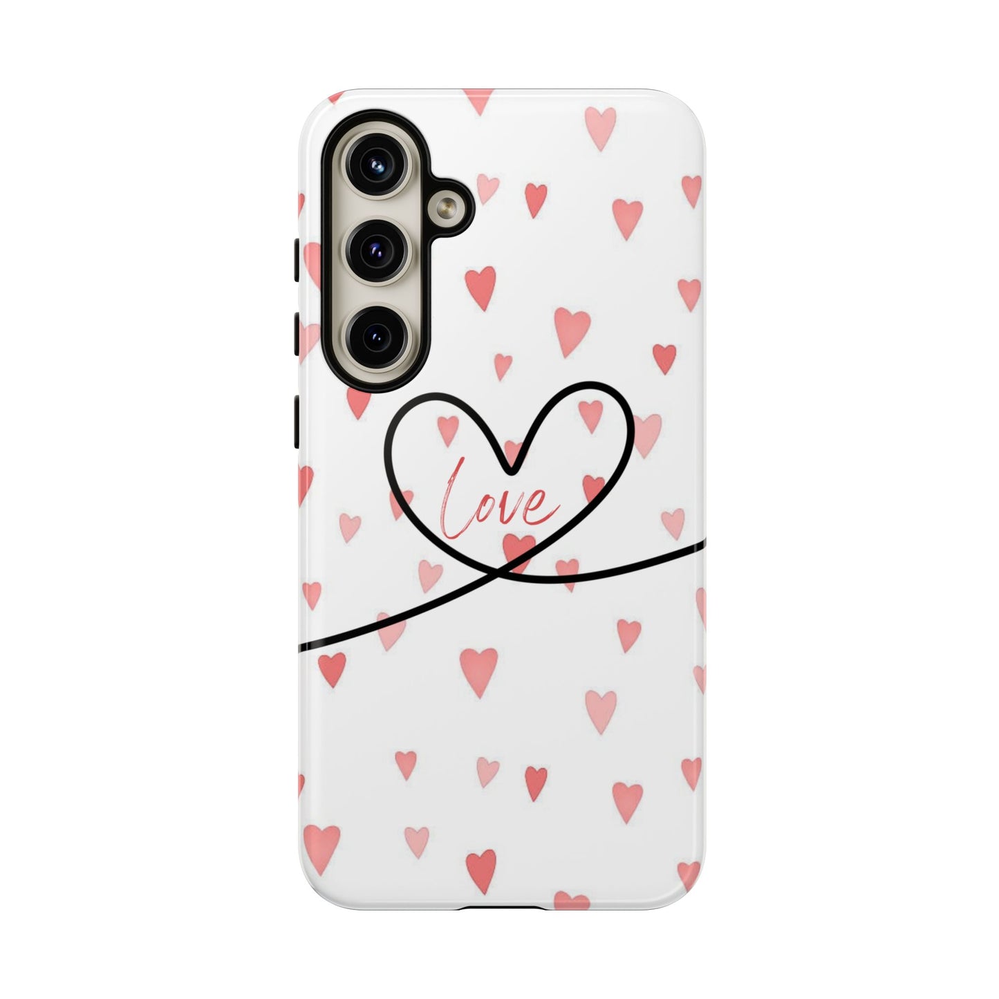 Cute Love Heart Phone Case
