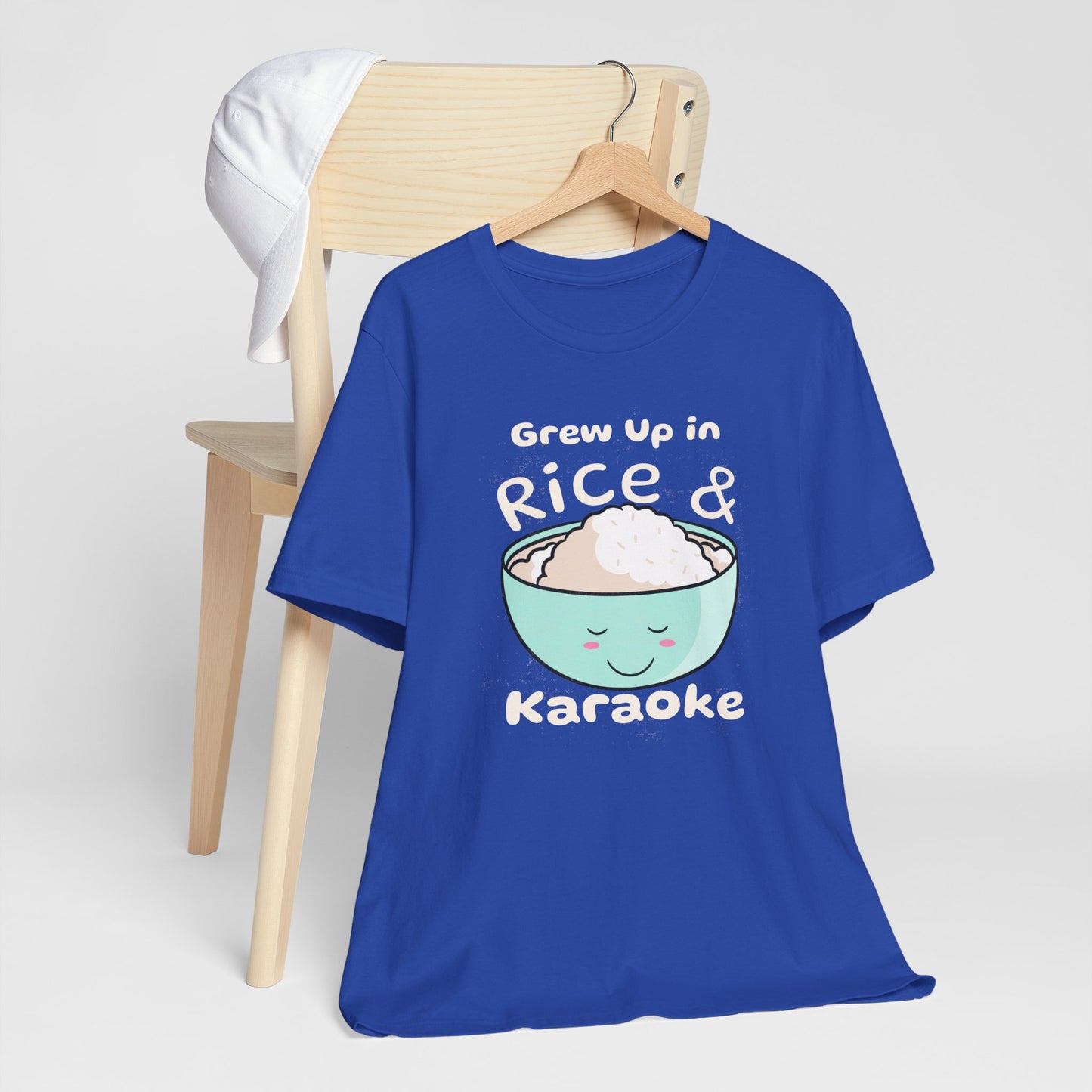 Grew Up in Rice and Karaoke Premium Soft Men's Tee
