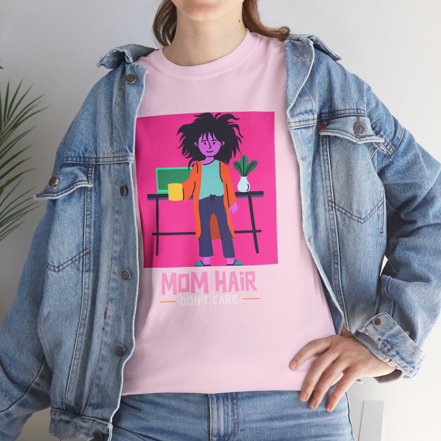 Mom Hair, Don't Care Women's Tee