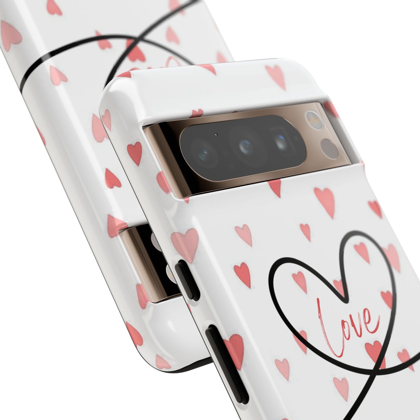 Cute Love Heart Phone Case