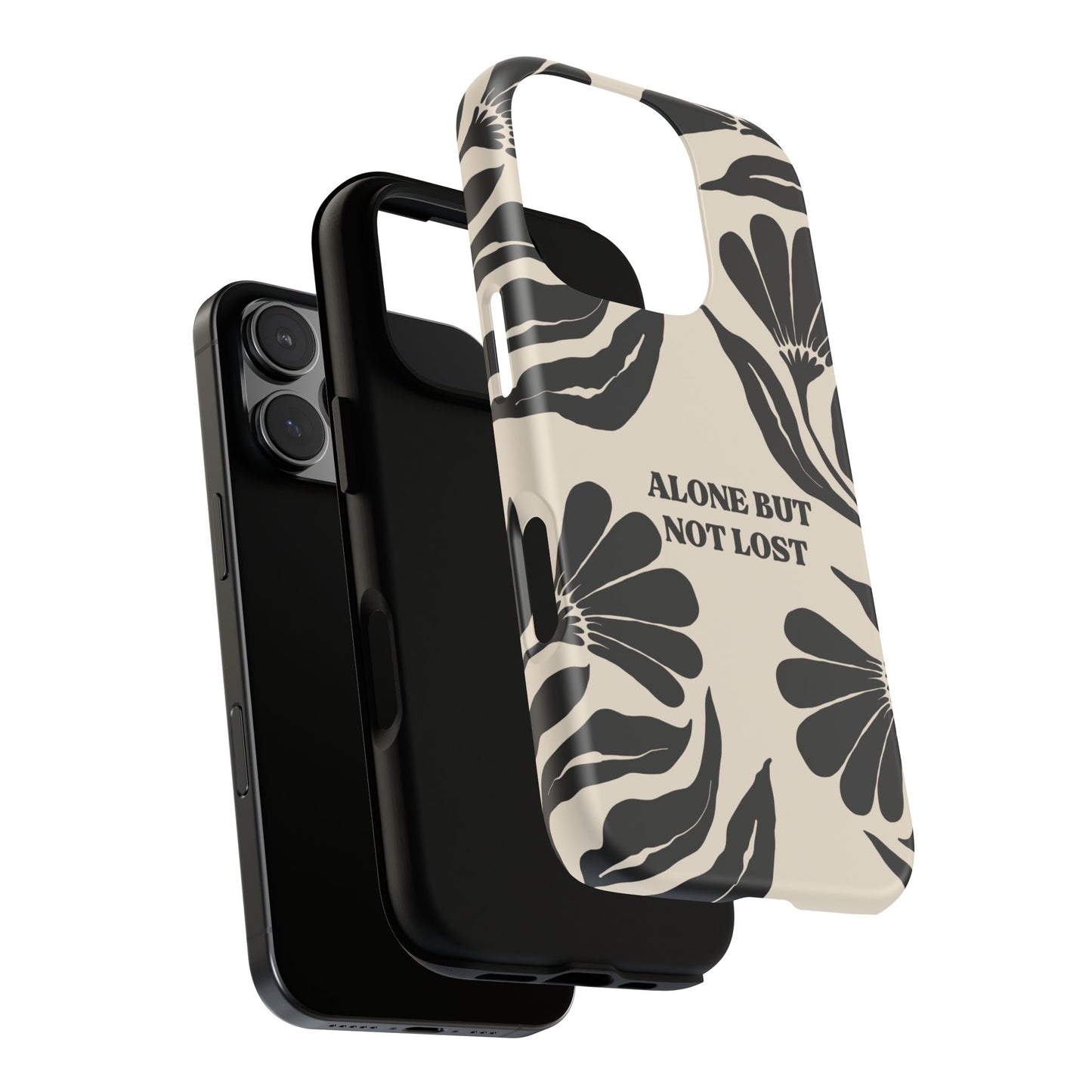 'Alone But Not Lost' Phone Case
