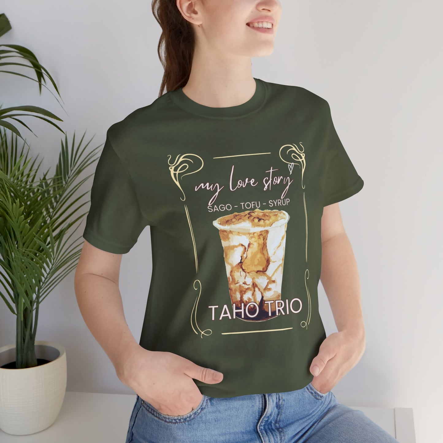 My Love Story: Taho Trio Premium Soft Men's Tee