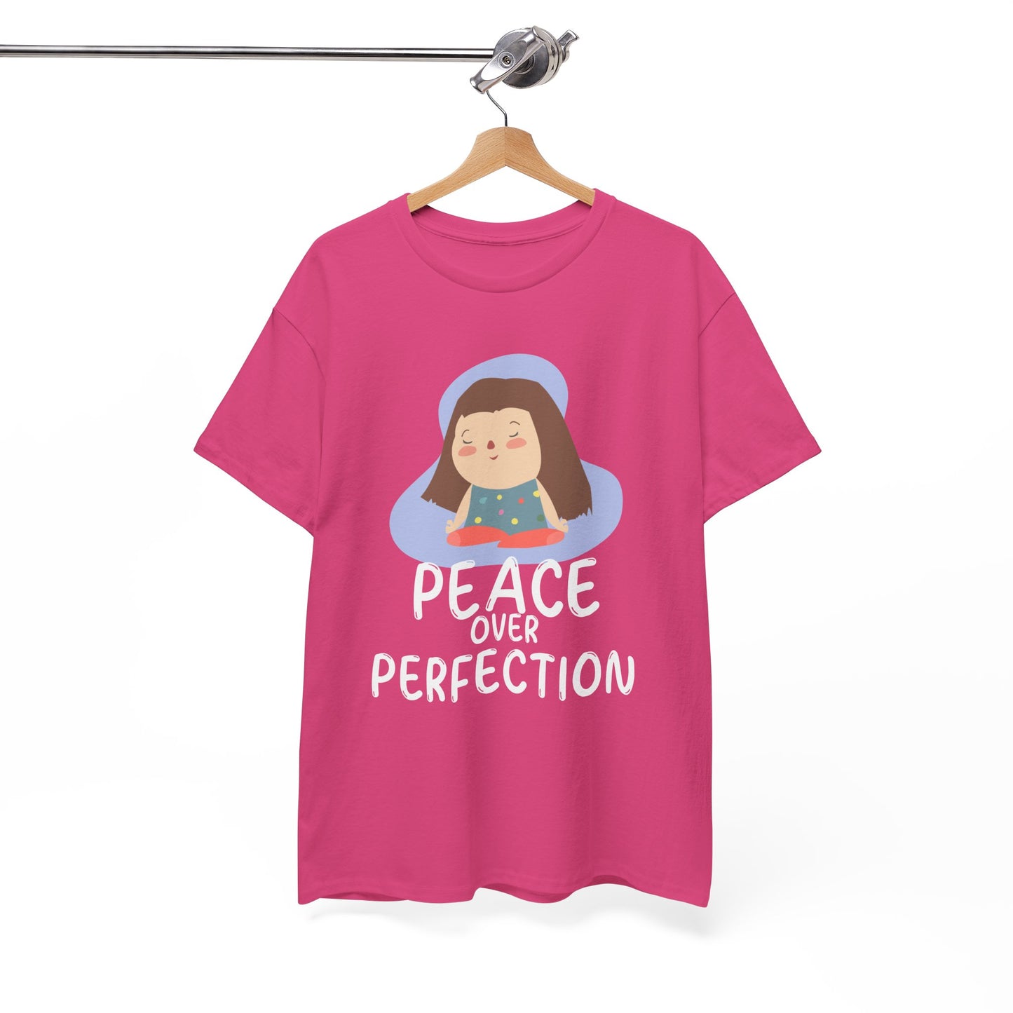 Peace Over Perfection Cotton Tee