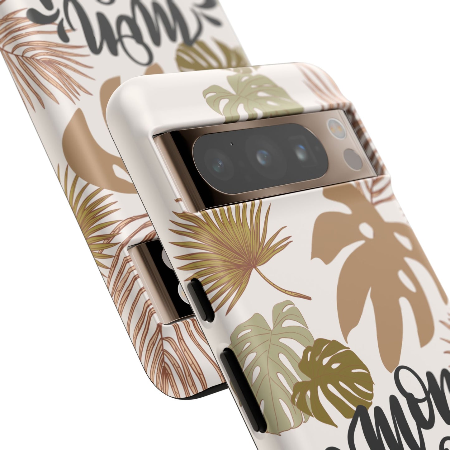 'Mon Amour' Stylish Tropical Phone Case Design