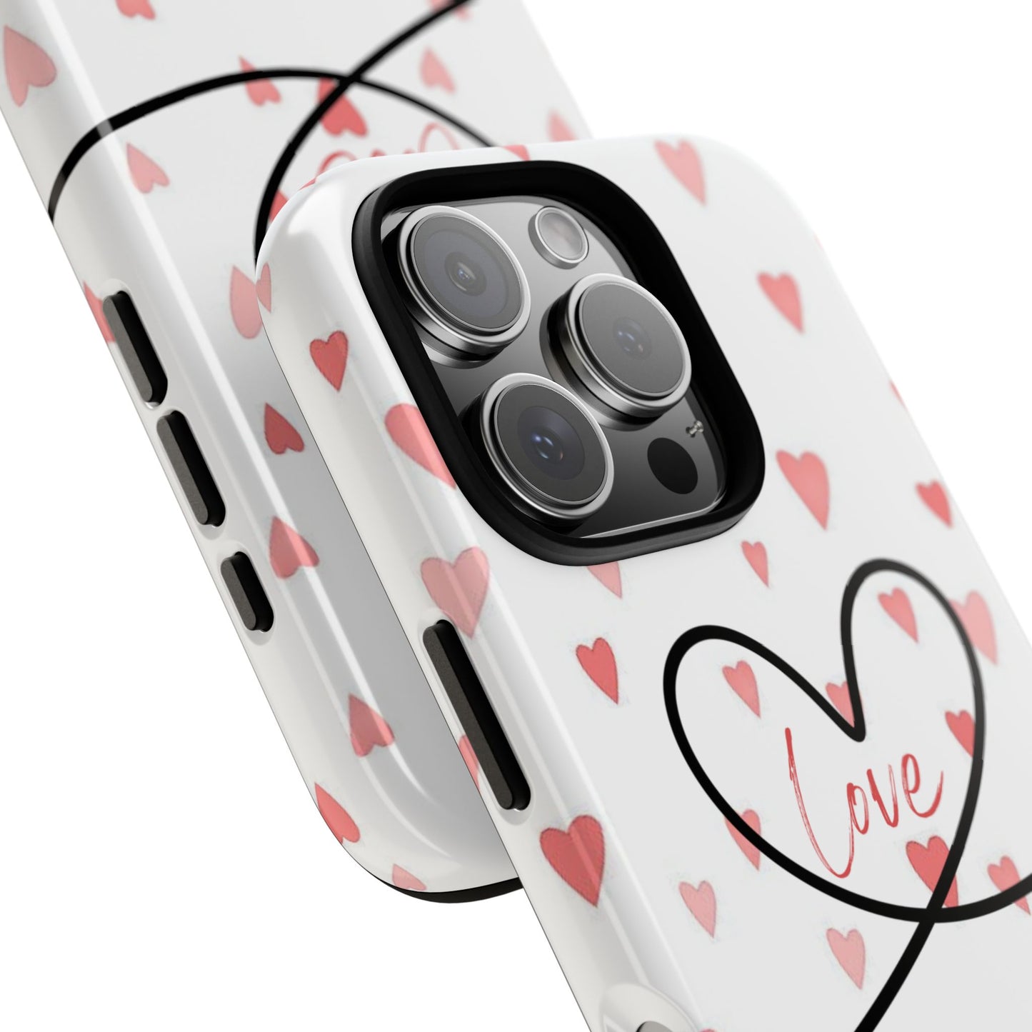 Cute Love Heart Phone Case