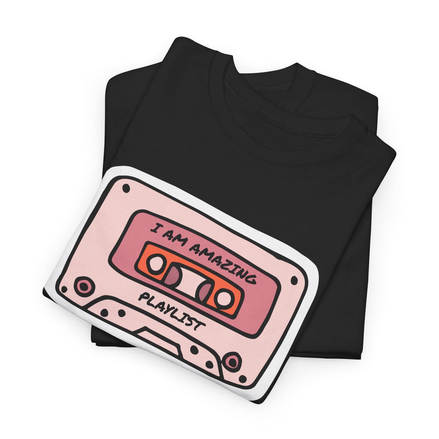 Stress Less Live More Retro Design Tee