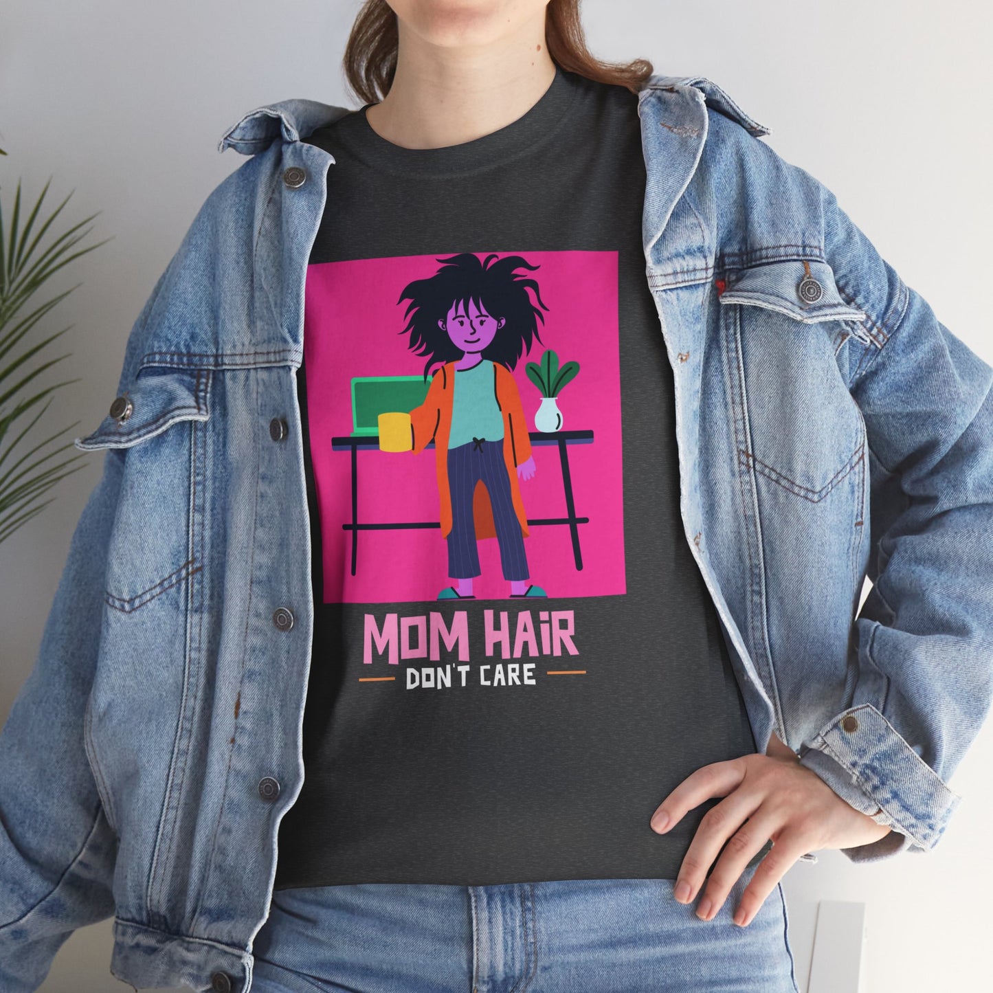 Mom Hair, Don't Care Women's Tee