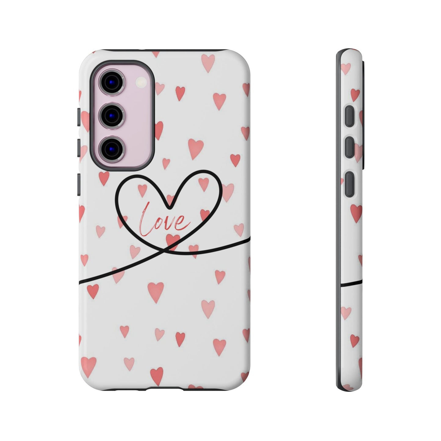 Cute Love Heart Phone Case