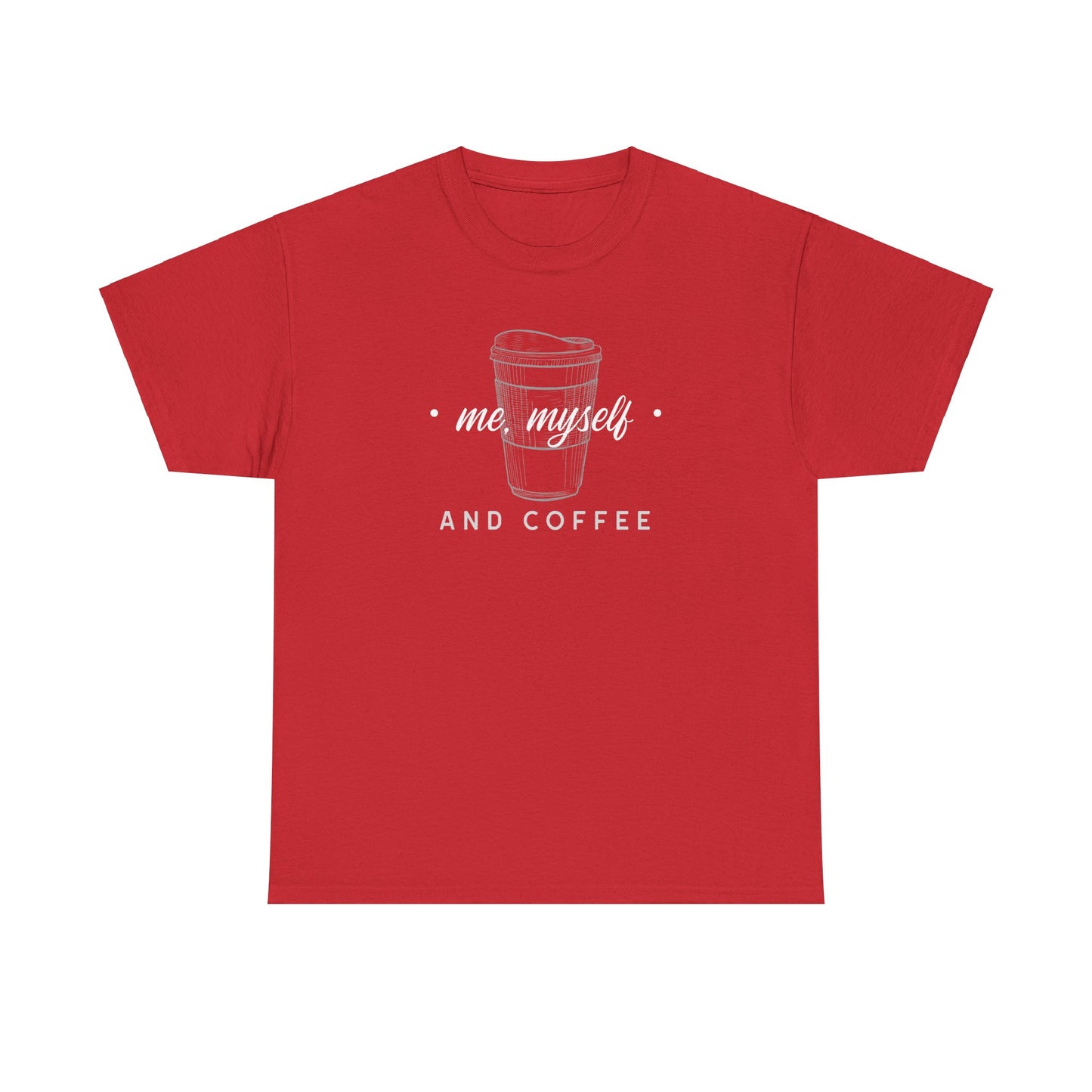 Me, Myself and Coffee Men's Tee
