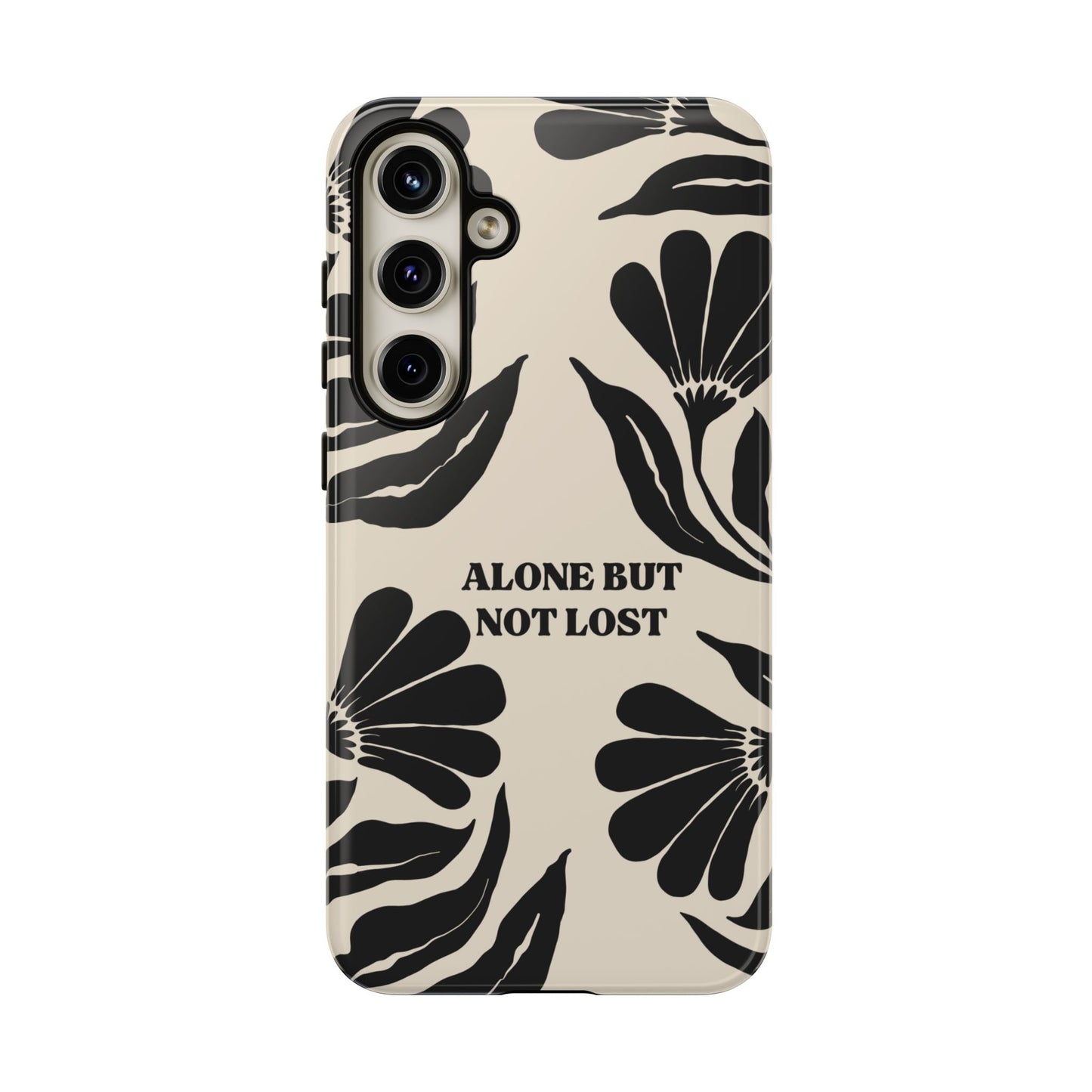 'Alone But Not Lost' Phone Case