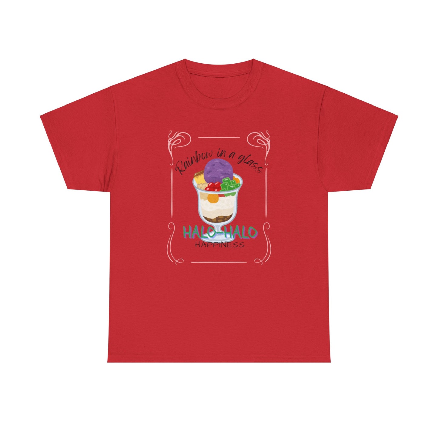 Rainbow in a Glass Halo-Halo Happiness Women's Tee