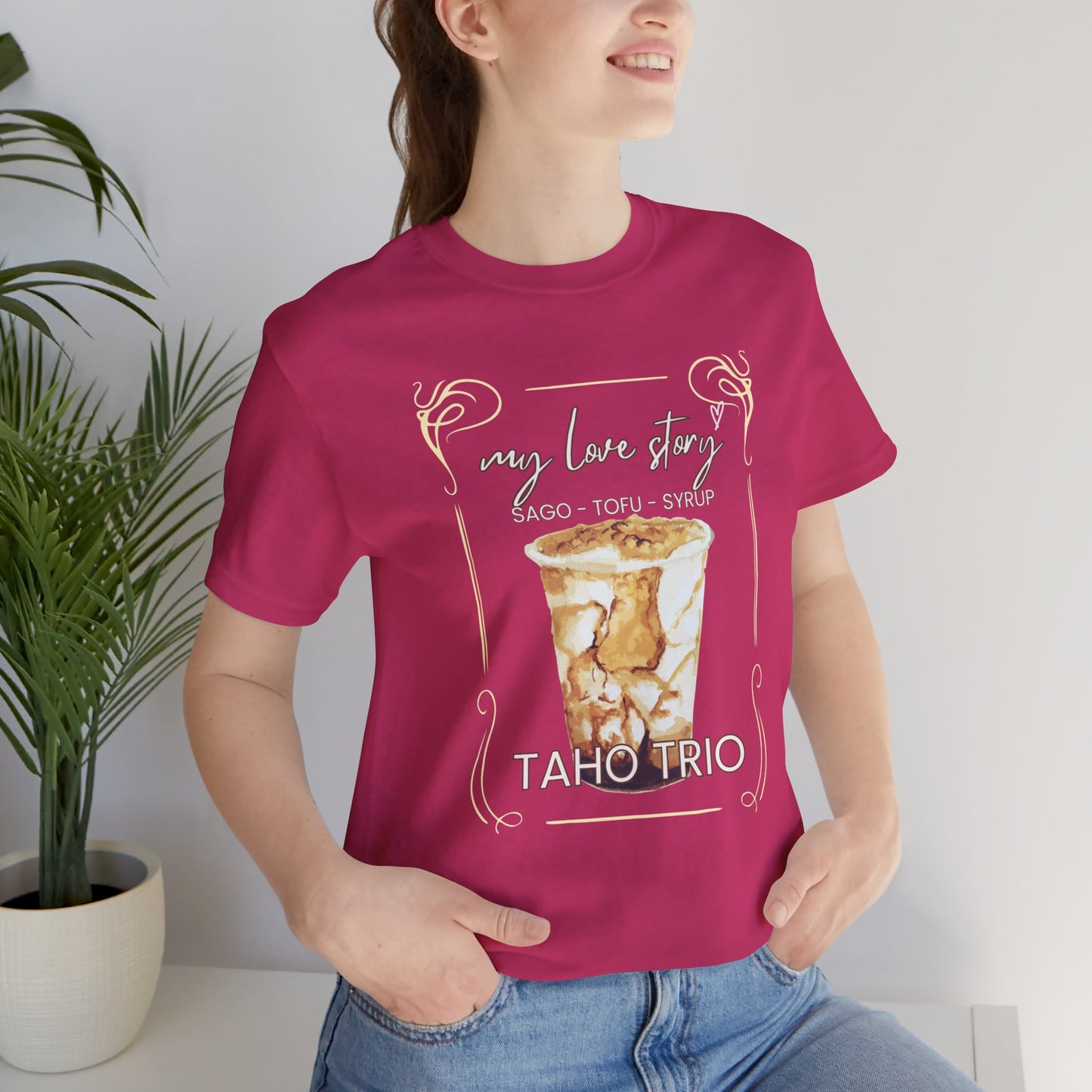 My Love Story: Taho Trio Premium Soft Men's Tee