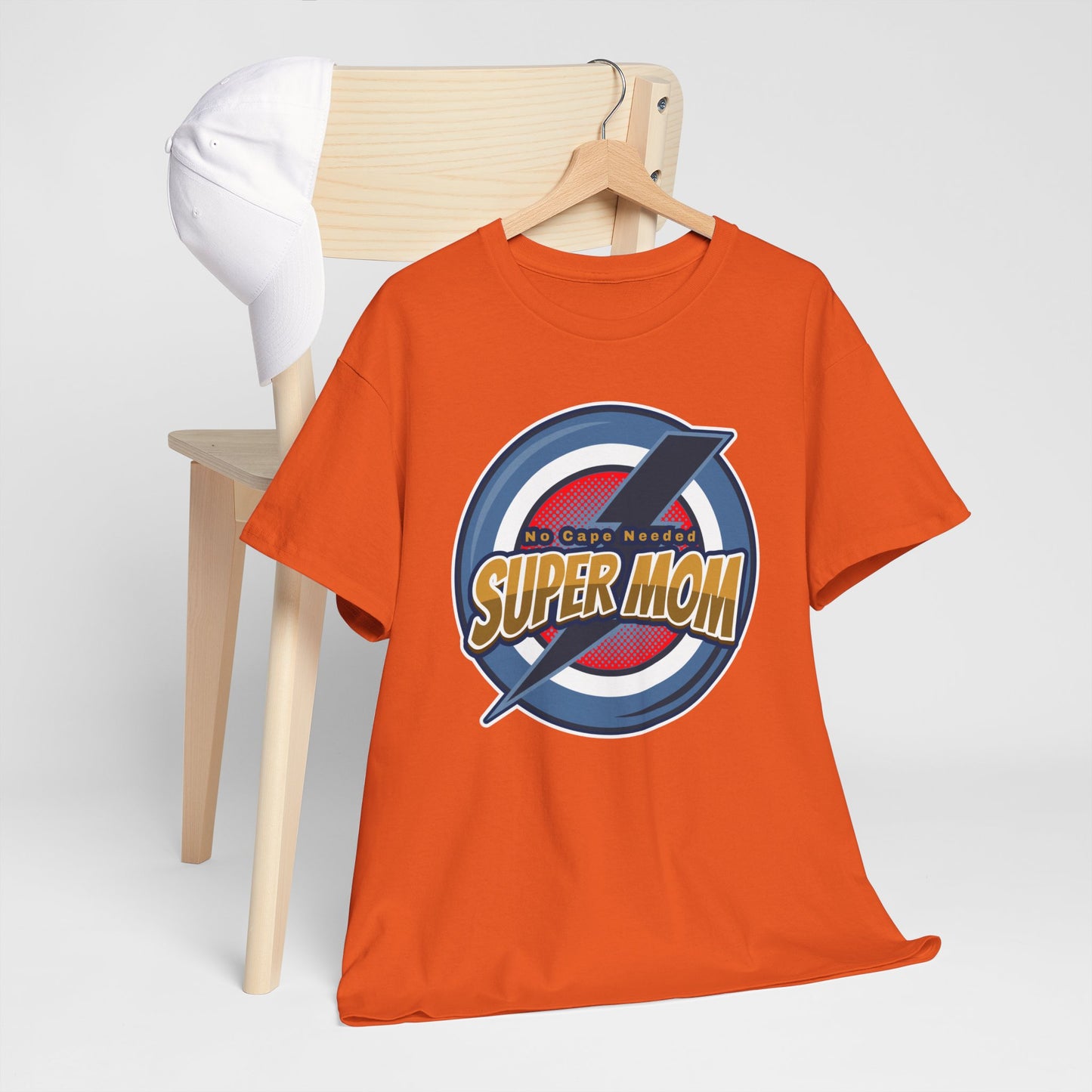 Super Mom No Cape Needed Tee