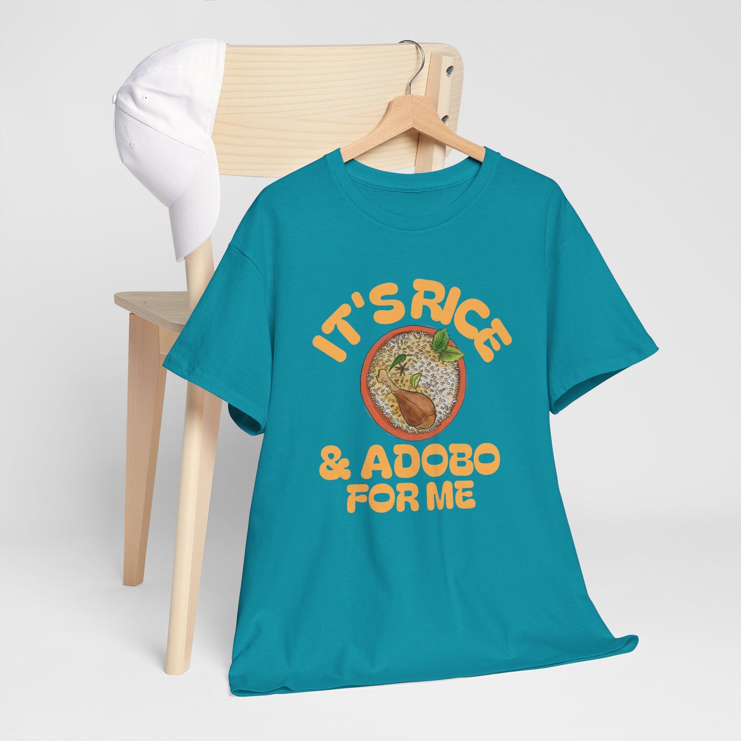 It's Rice and Adobo For Me Men's Cotton Tee