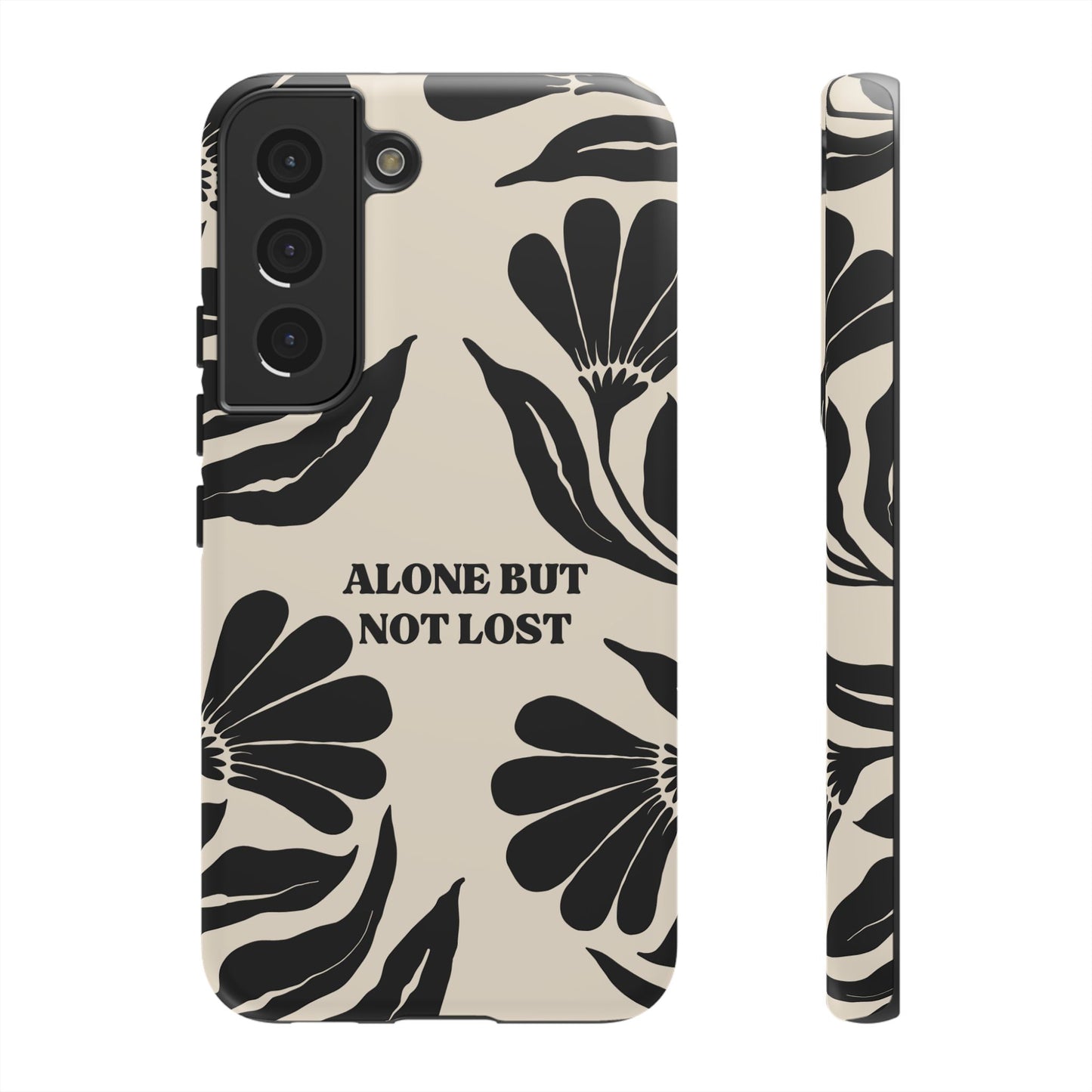 'Alone But Not Lost' Phone Case