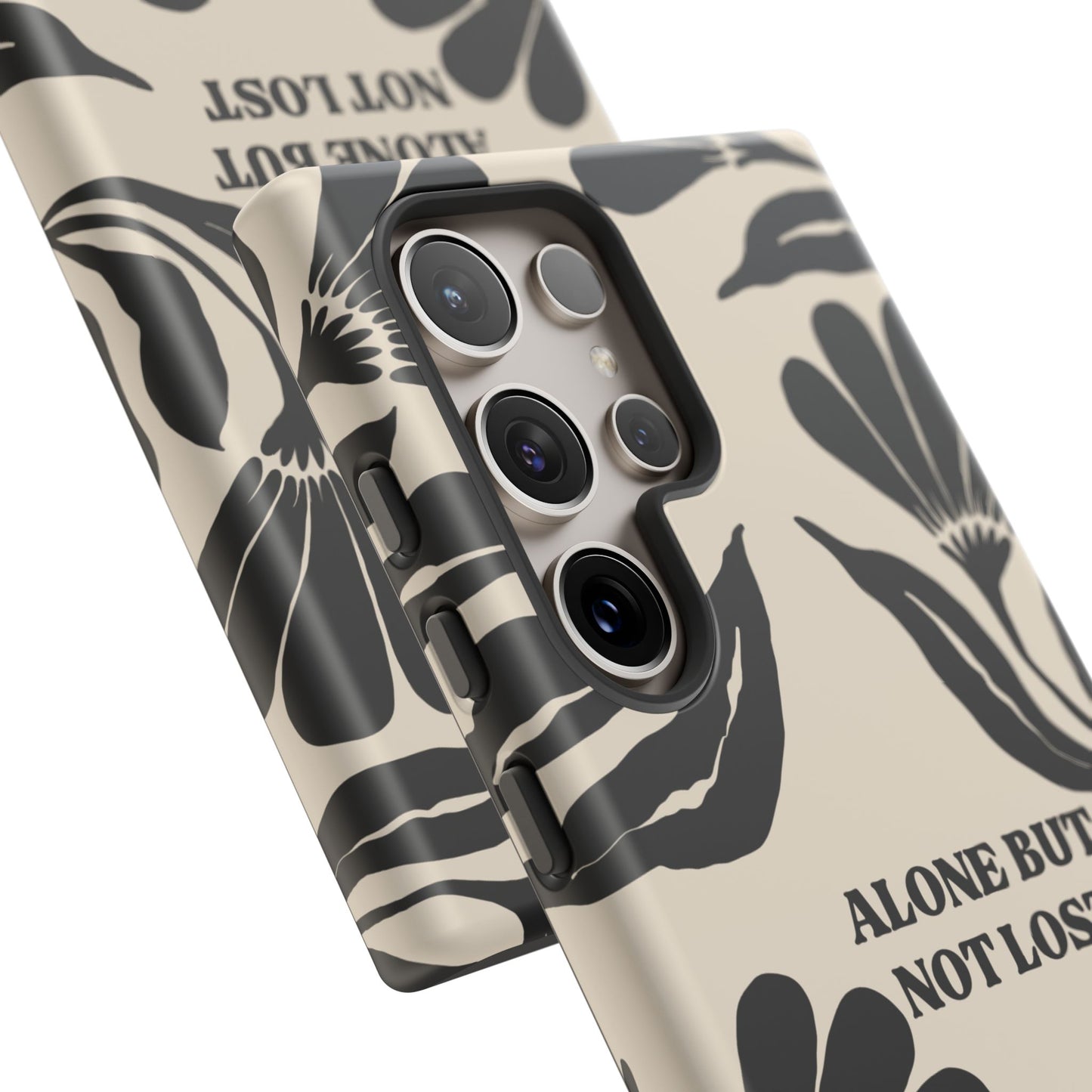 'Alone But Not Lost' Phone Case