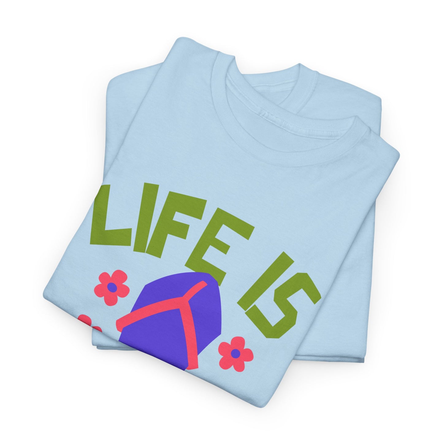 Life Is Better in Flip Flops Women 's Cotton Tee
