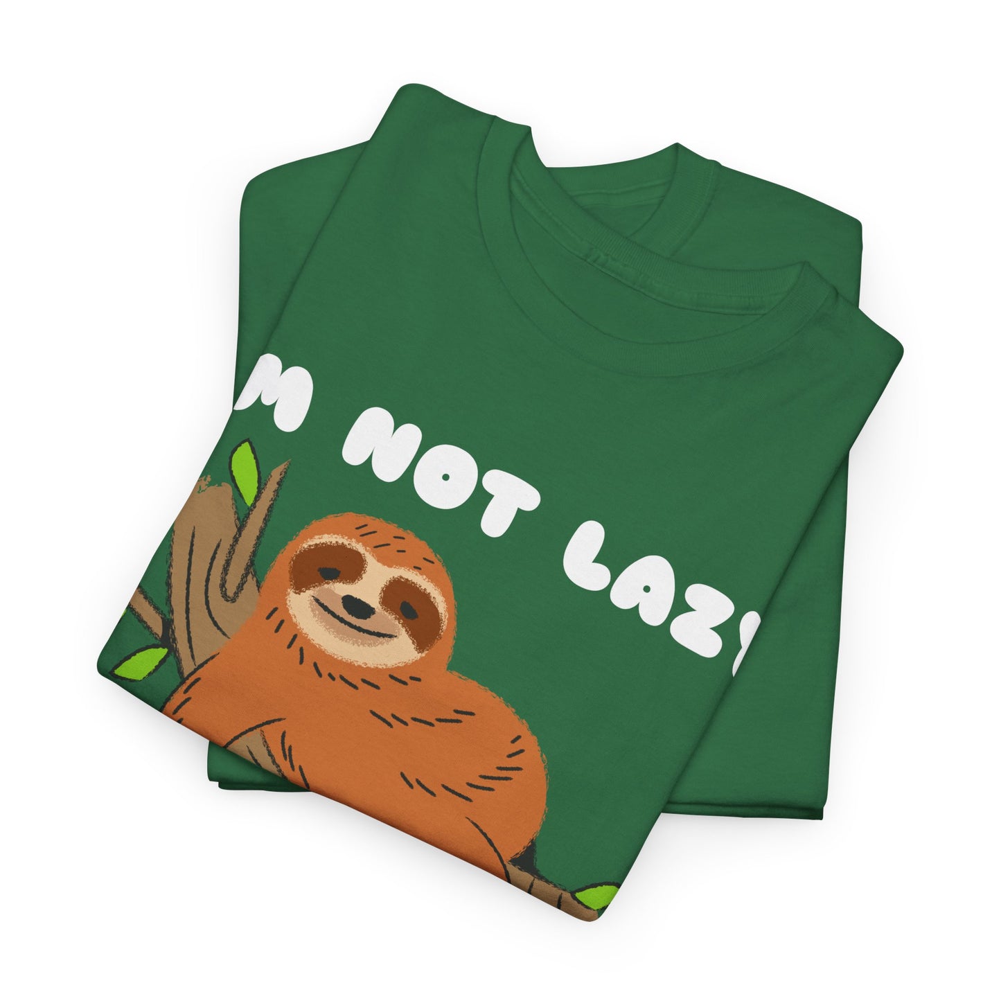 I'm Not Lazy I'm Energy Efficient Men's Tee