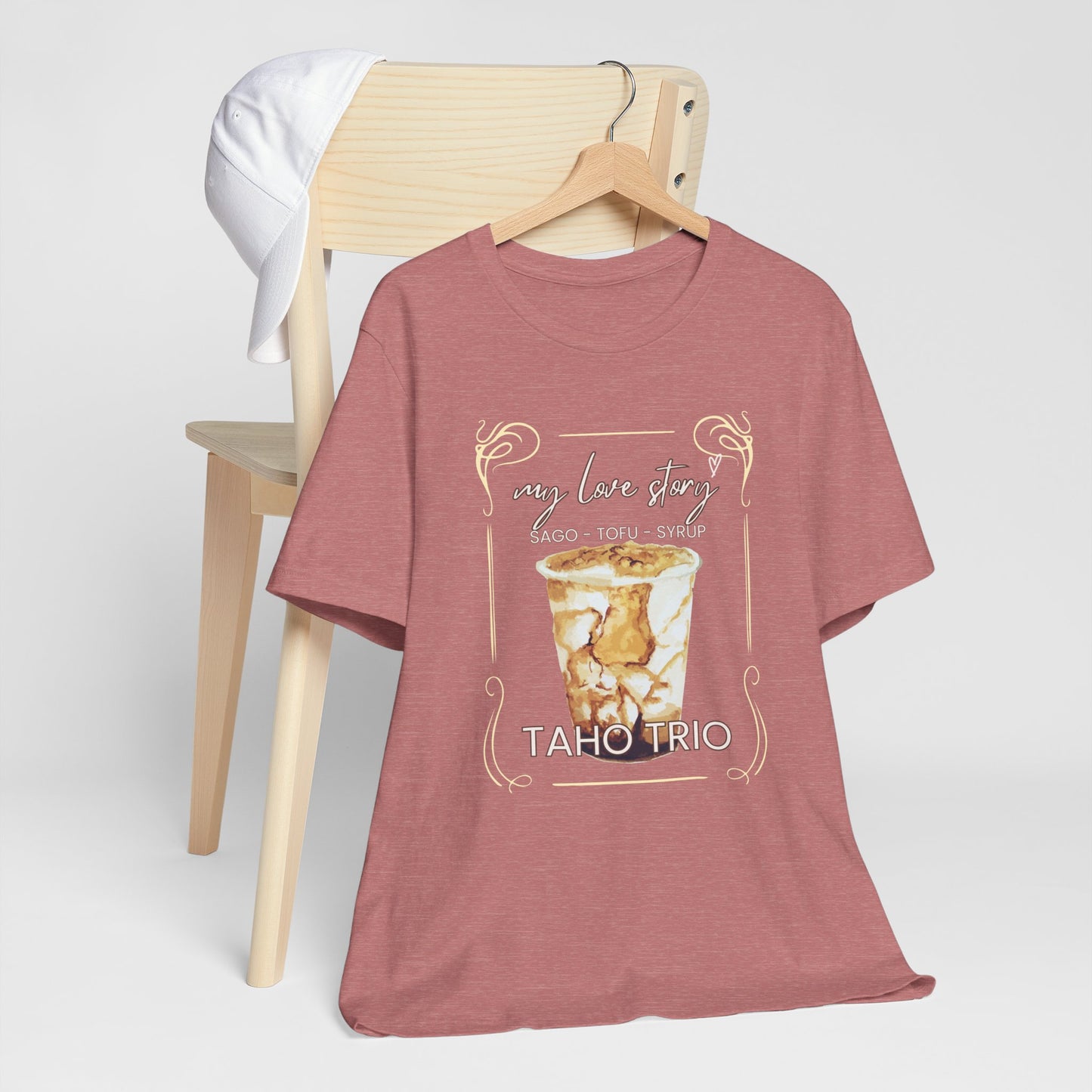 My Love Story: Taho Trio Premium Soft Men's Tee