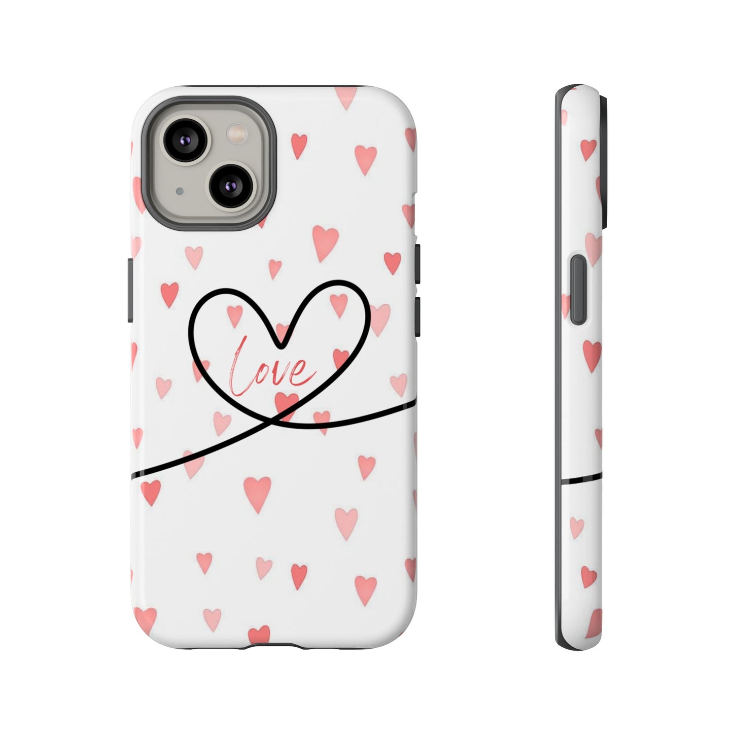 Cute Love Heart Phone Case