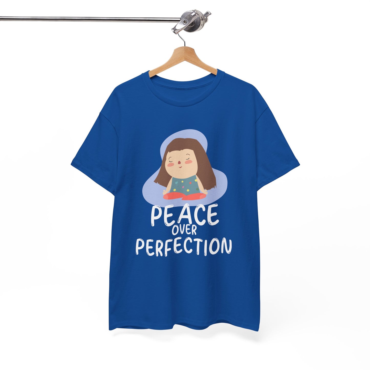 Peace Over Perfection Cotton Tee