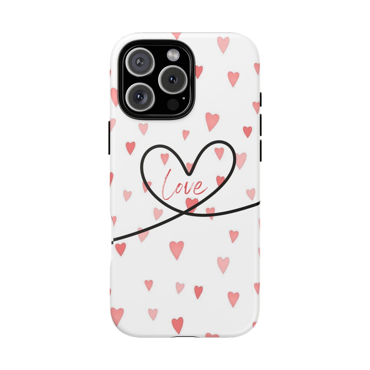 Cute Love Heart Phone Case