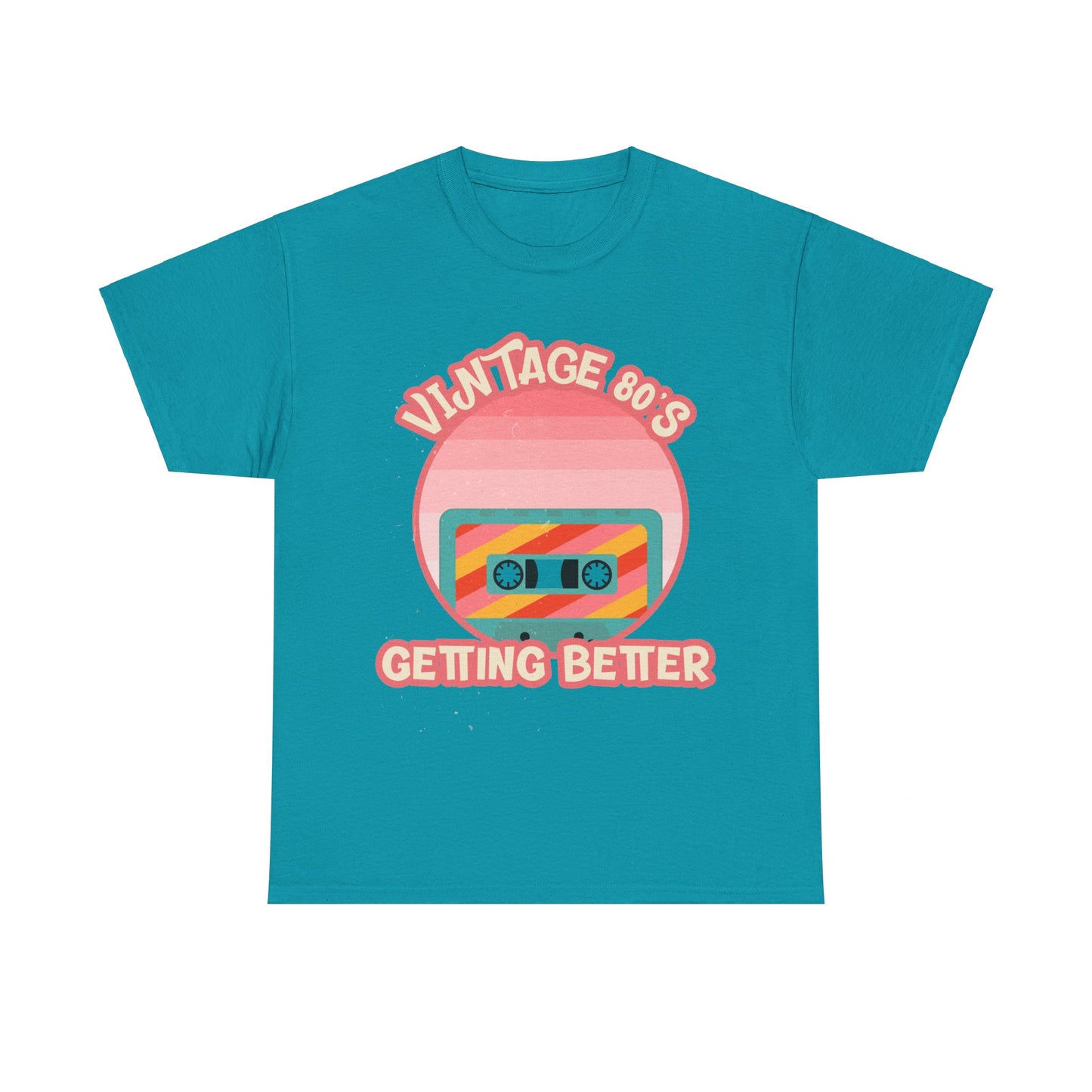 Vintage 80's Getting Better Men's Cotton Tee
