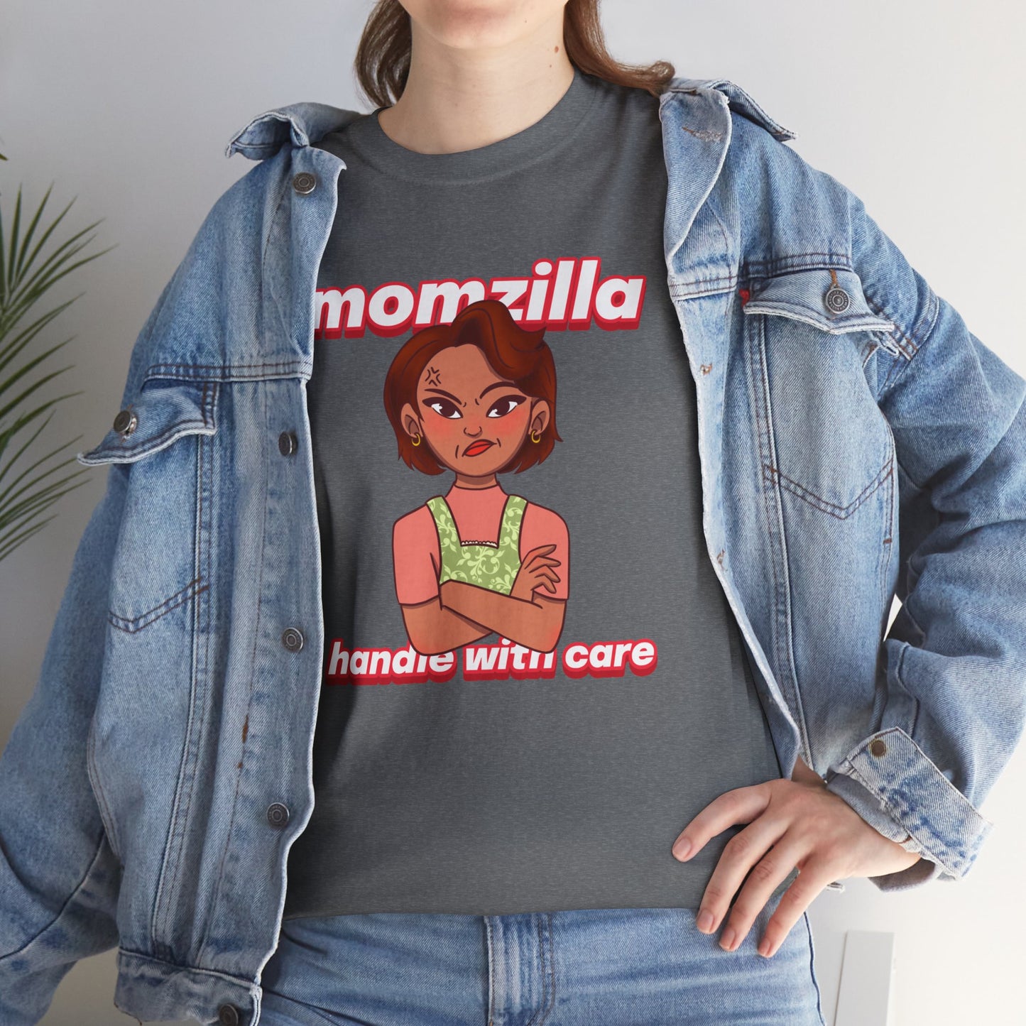 Momzilla Handle with Care Women's Tee