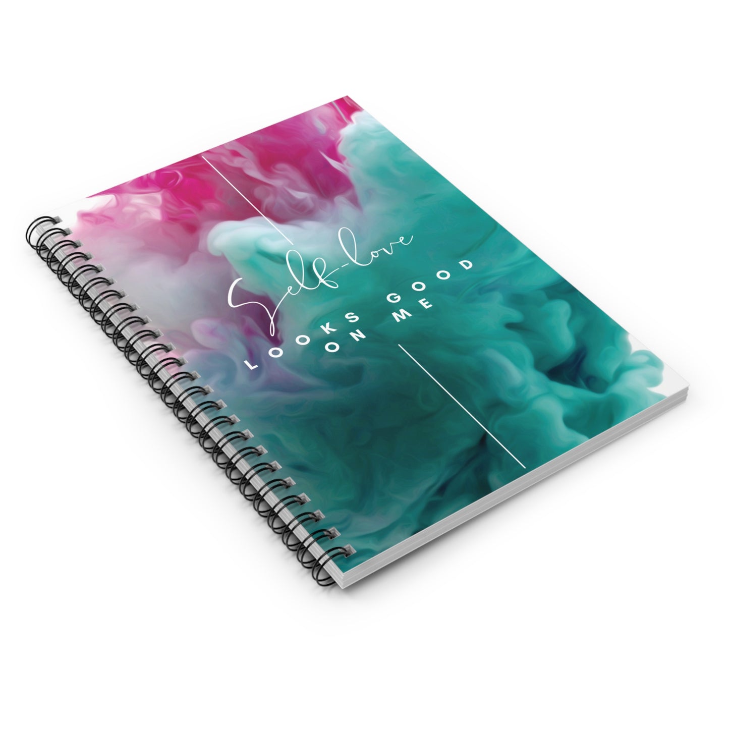 Self-Love Looks Good On Me Spiral Notebook