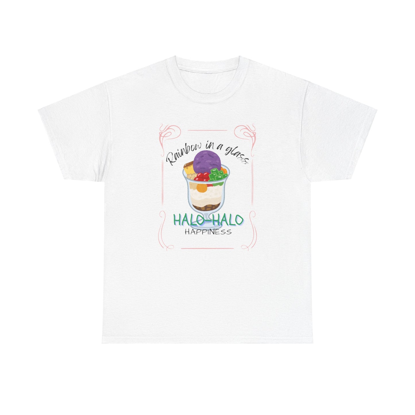 Rainbow in a Glass Halo-Halo Happiness Women's Tee