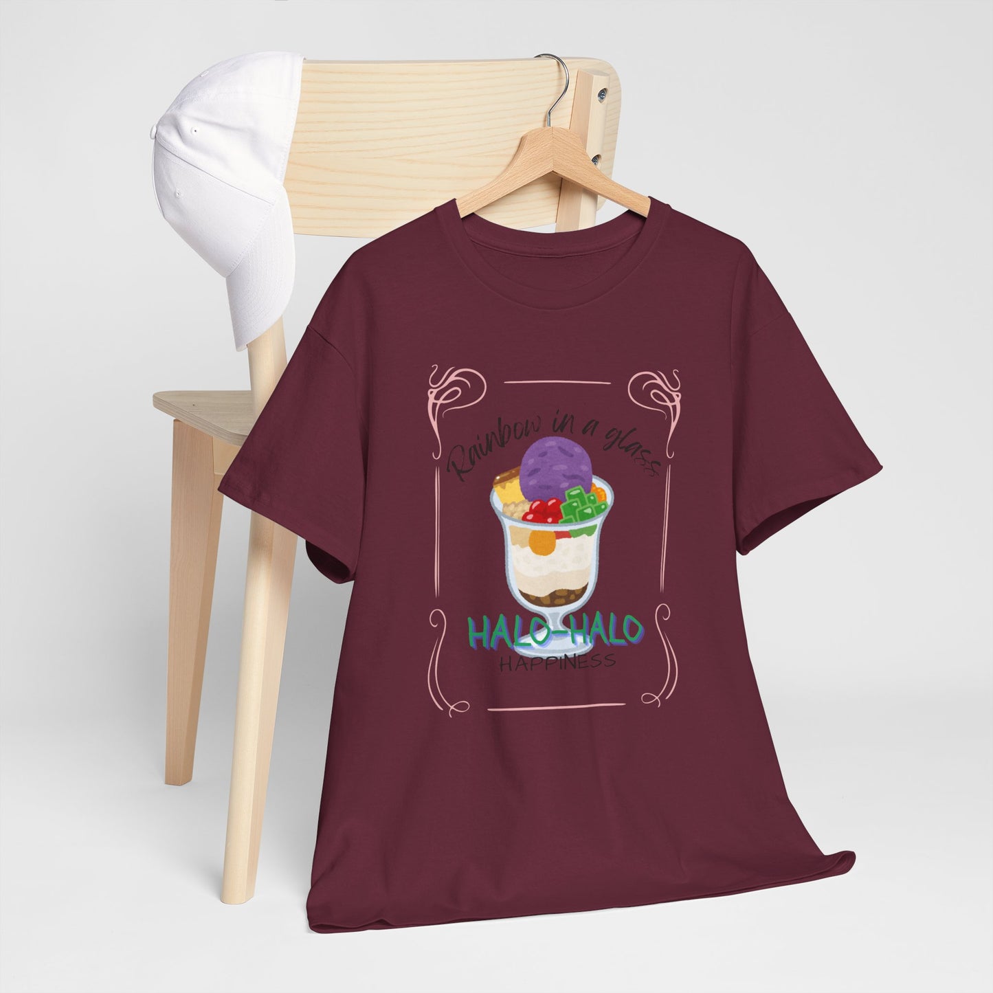 Rainbow in a Glass Halo-Halo Happiness Women's Tee