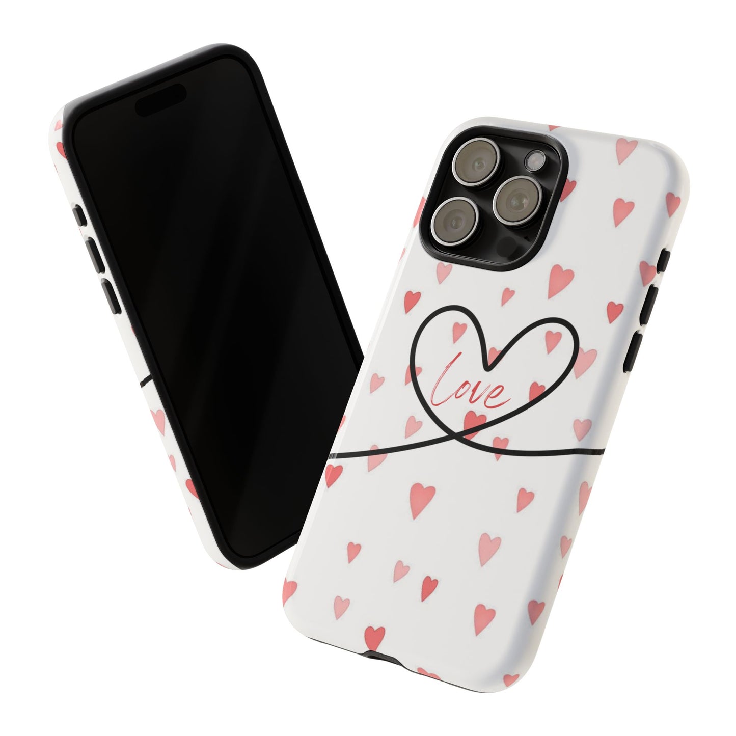Cute Love Heart Phone Case