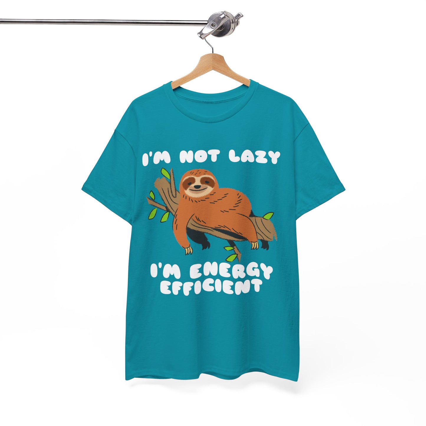 I'm Not Lazy I'm Energy Efficient Men's Tee