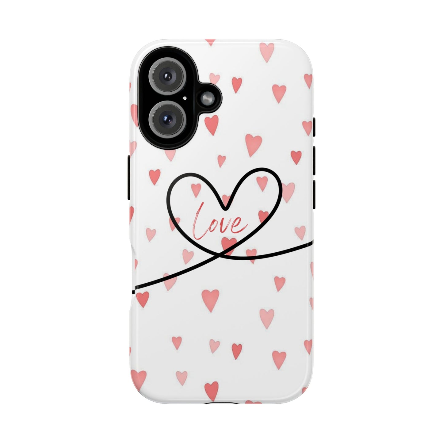 Cute Love Heart Phone Case