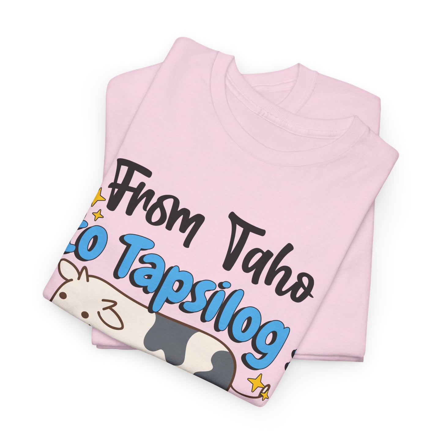 From Taho to Tapsilog: Delicious Roots Men's Cotton Tee