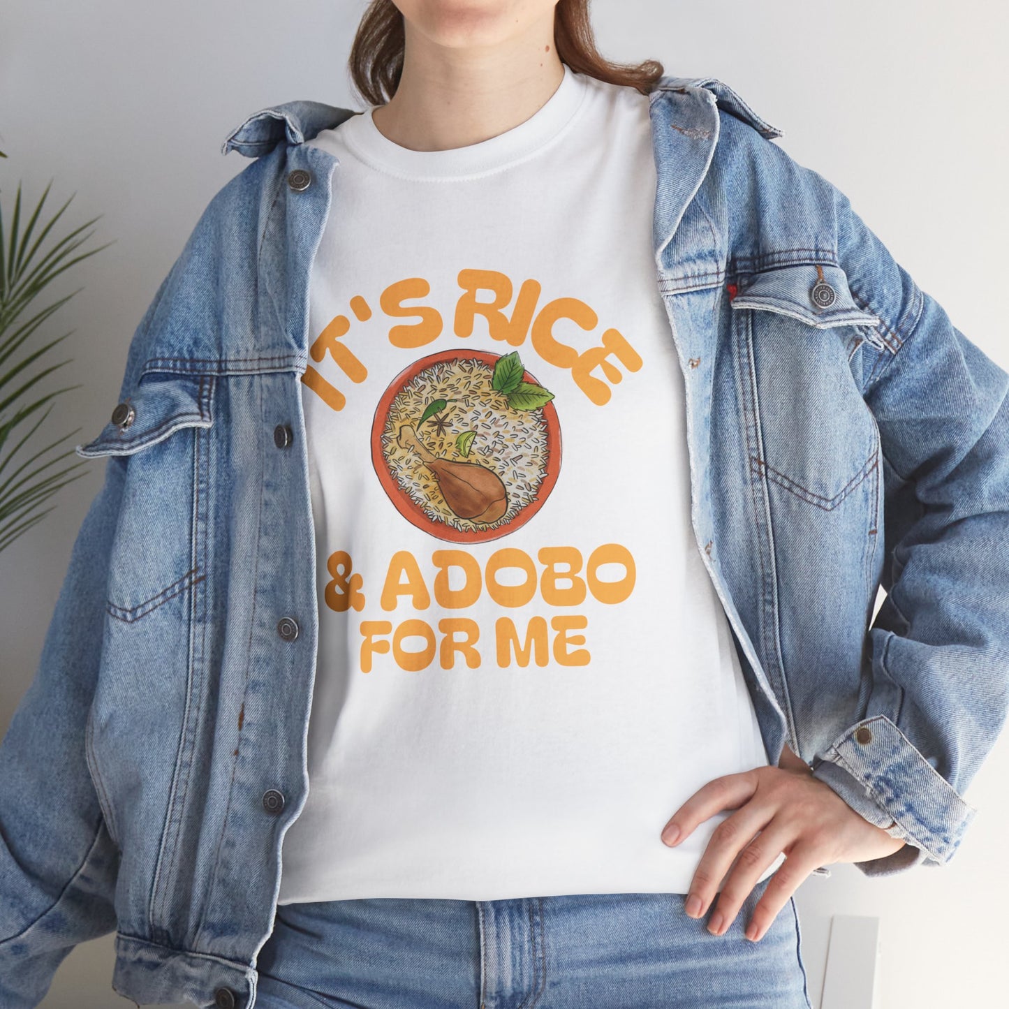It's Rice and Adobo For Me Women's Cotton Tee