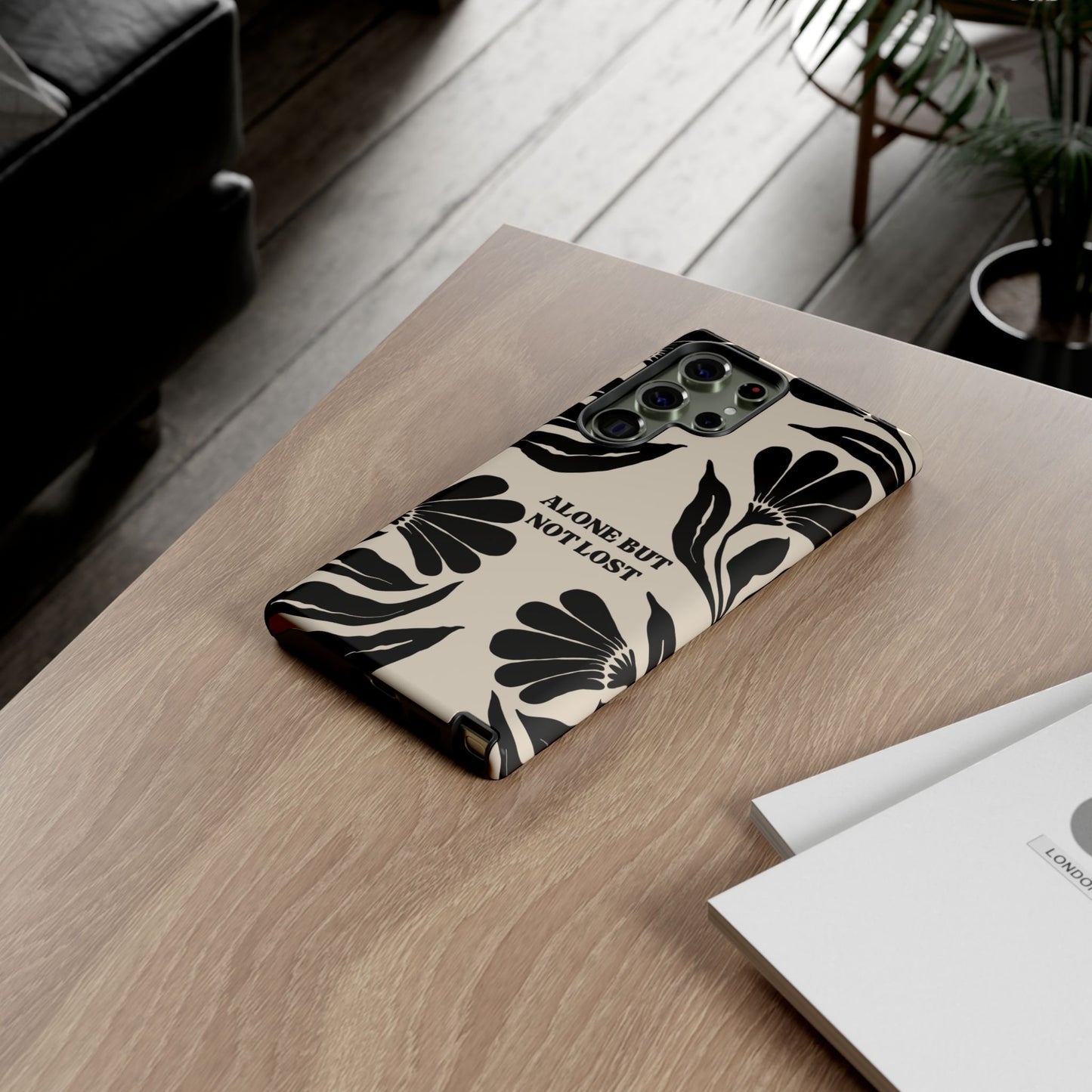 'Alone But Not Lost' Phone Case