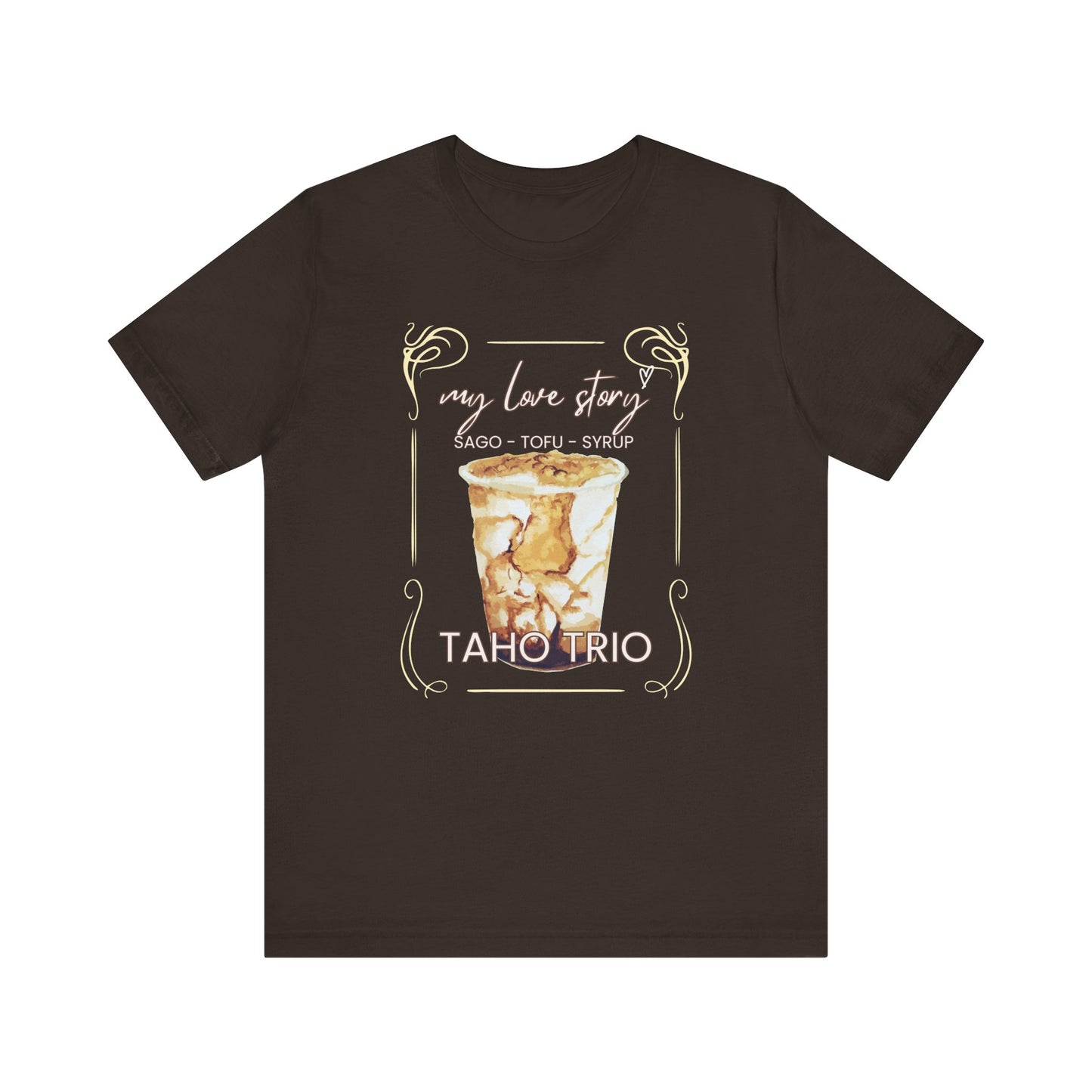 My Love Story: Taho Trio Premium Soft Men's Tee