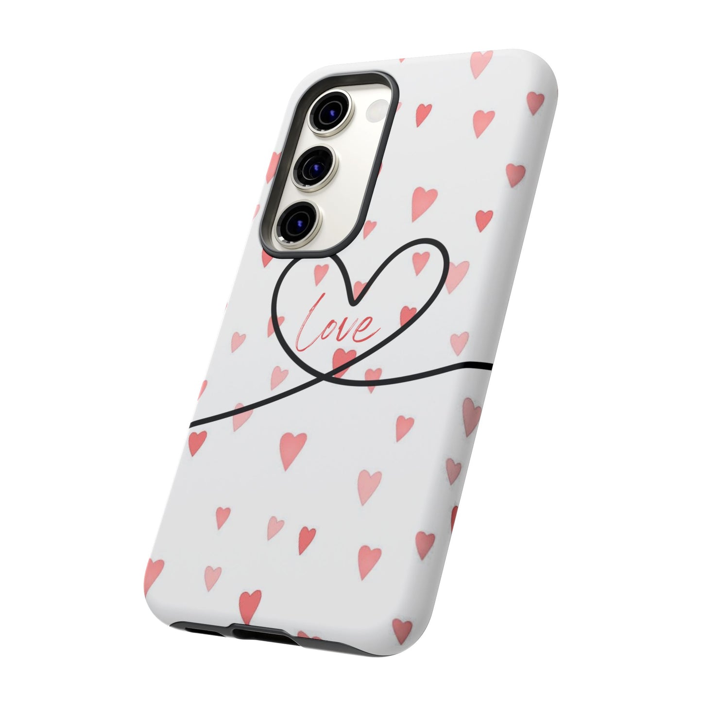 Cute Love Heart Phone Case