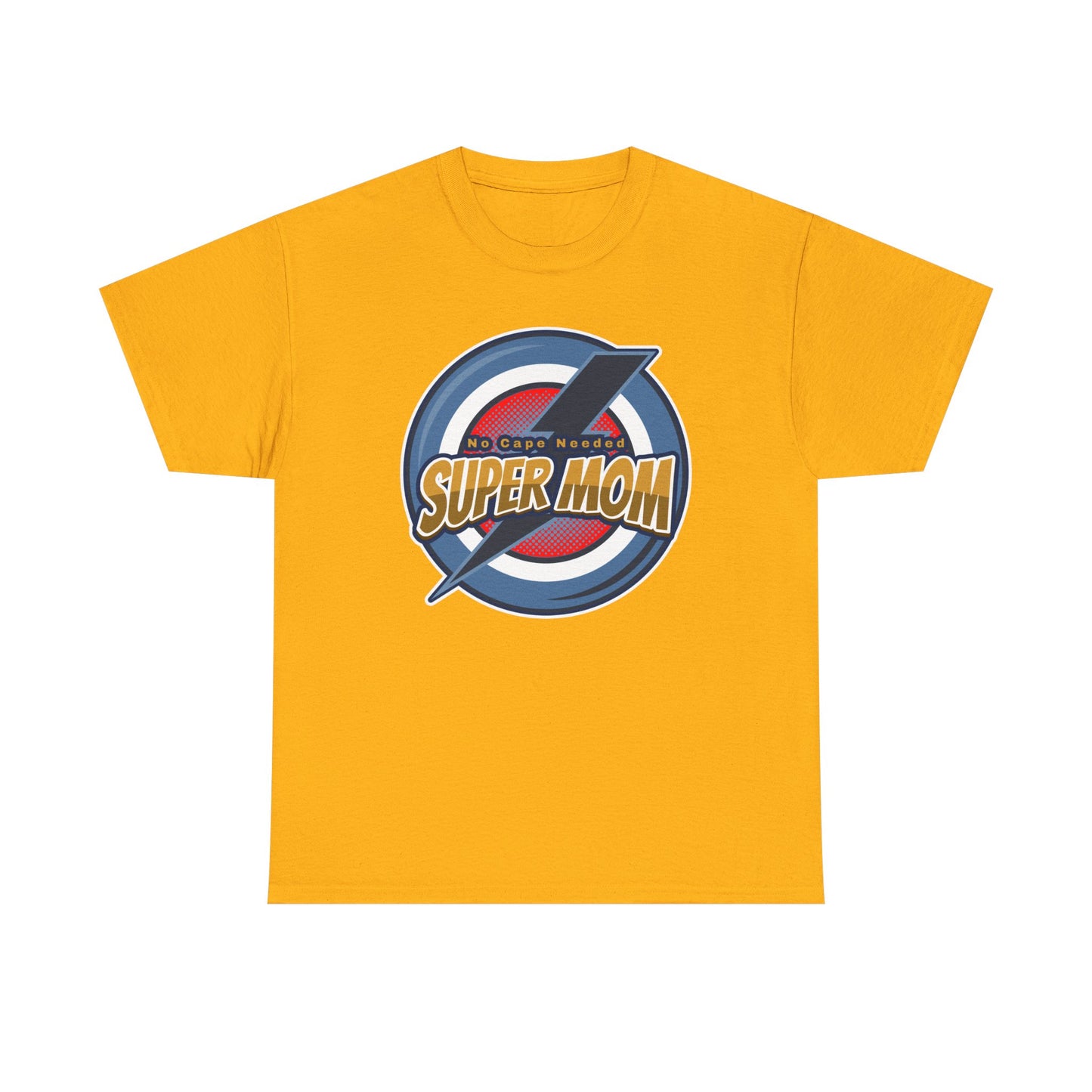 Super Mom No Cape Needed Tee