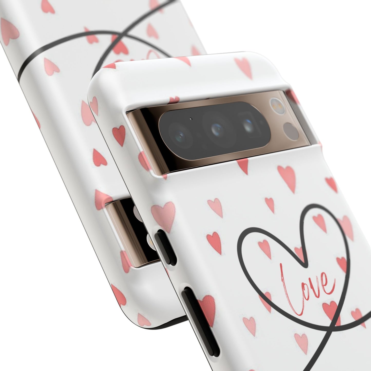 Cute Love Heart Phone Case