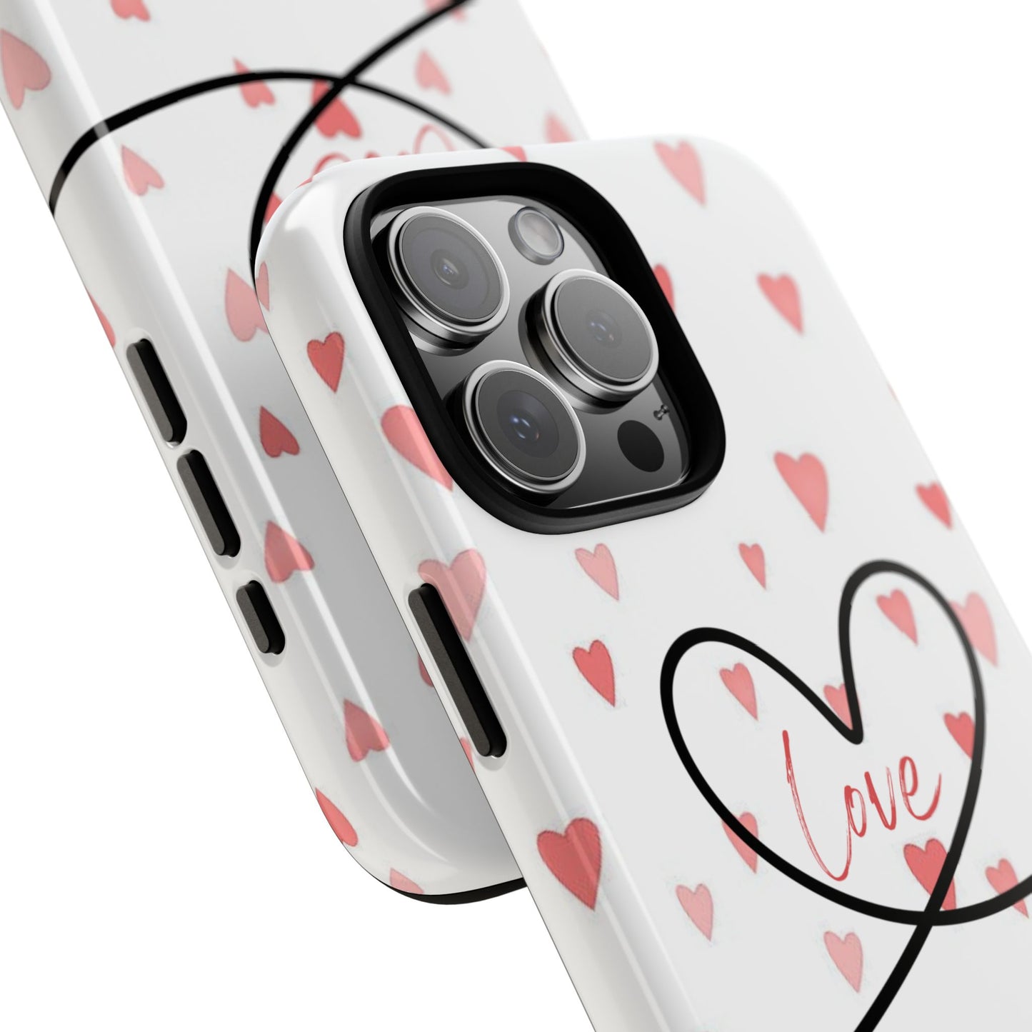 Cute Love Heart Phone Case