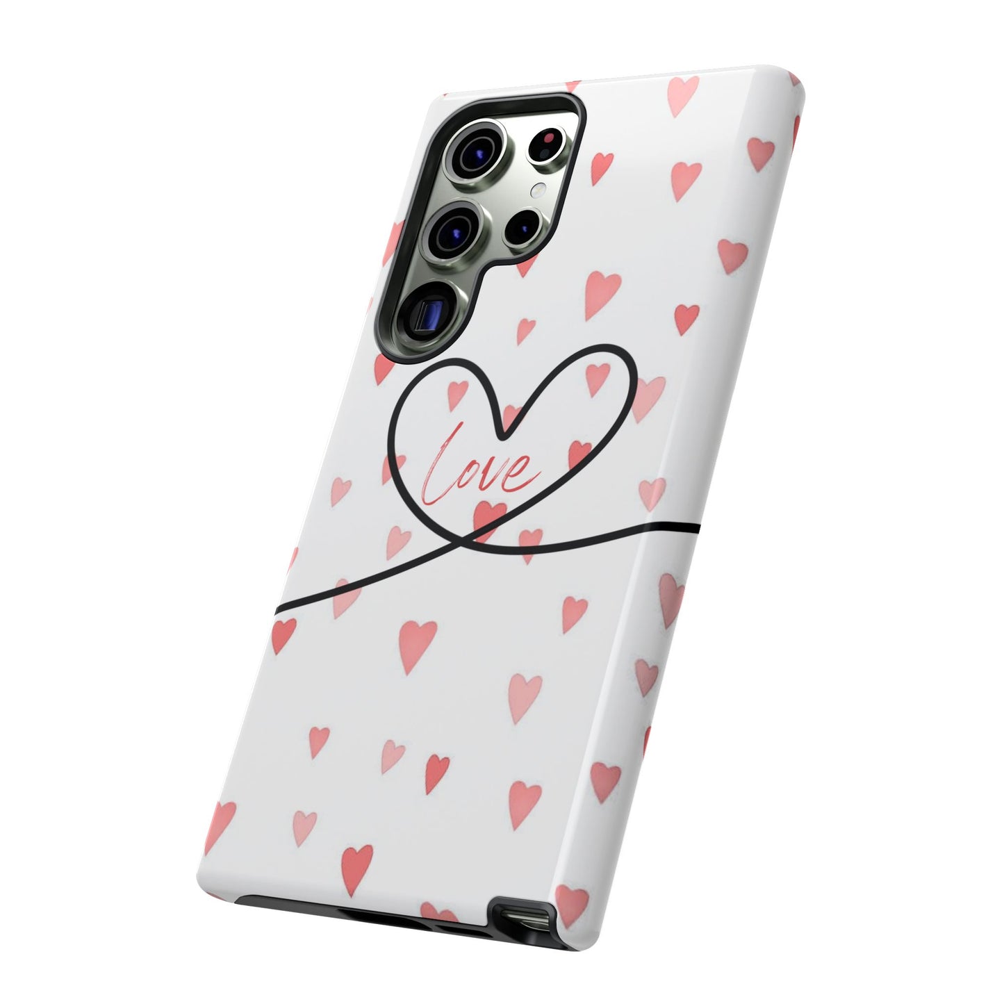 Cute Love Heart Phone Case