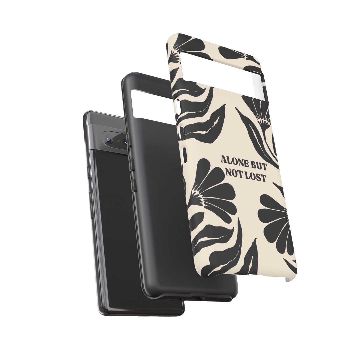'Alone But Not Lost' Phone Case