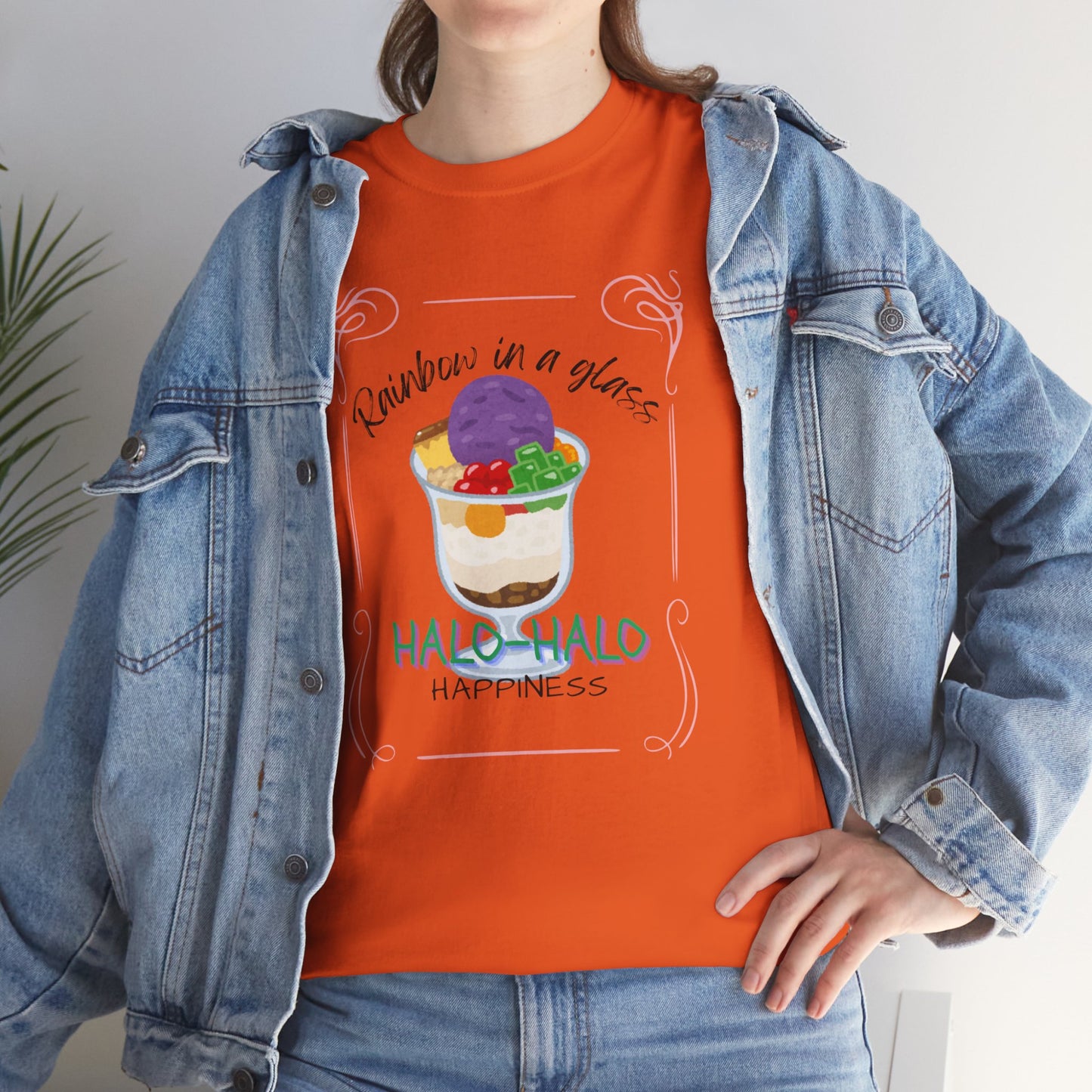 Rainbow in a Glass Halo-Halo Happiness Women's Tee