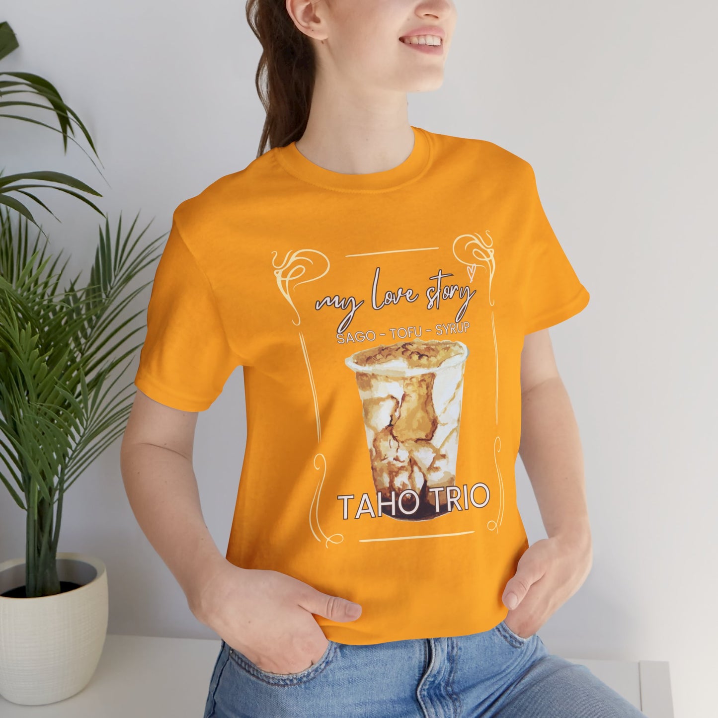My Love Story: Taho Trio Premium Soft Men's Tee