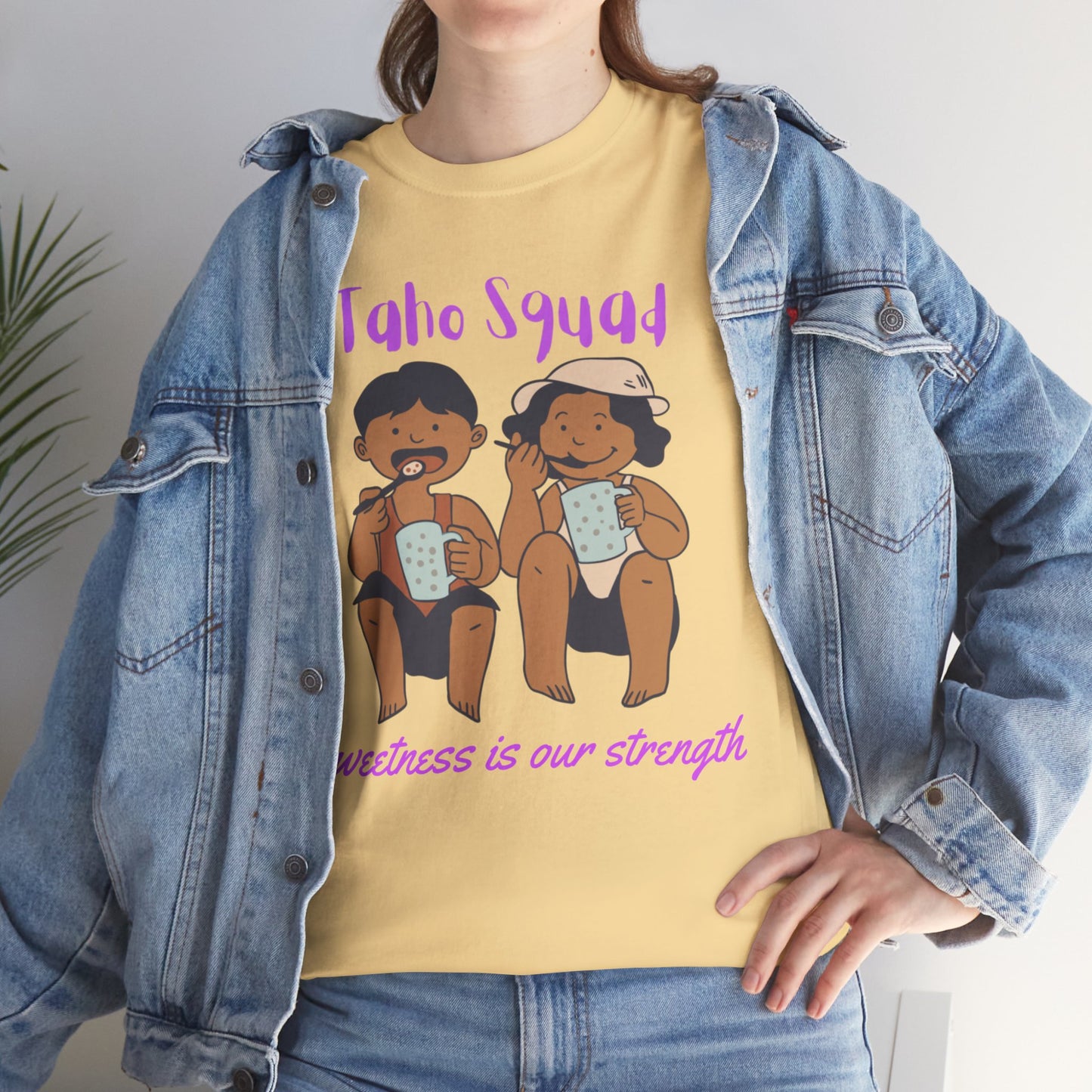 Taho Squad: Sweetness is Our Strength Women's Tee
