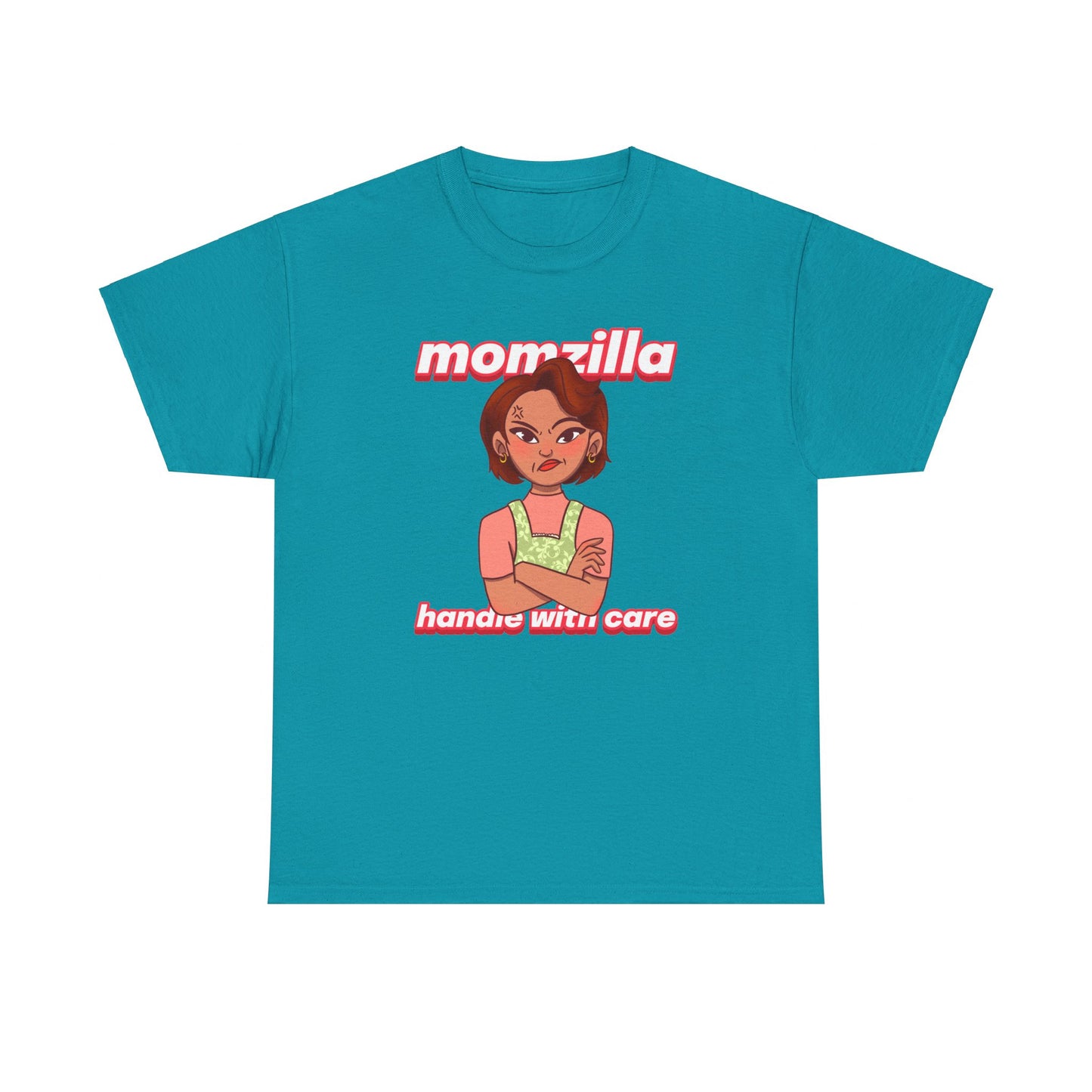 Momzilla Handle with Care Women's Tee