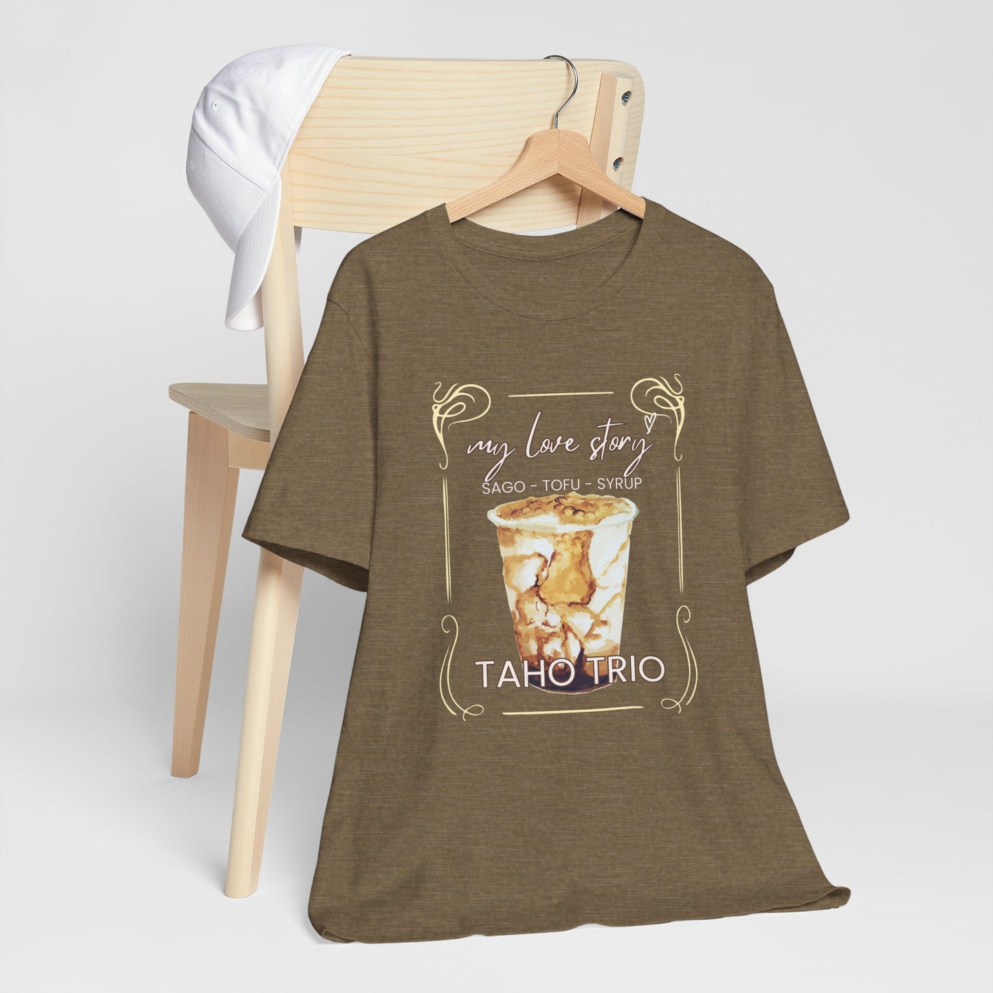 My Love Story: Taho Trio Premium Soft Men's Tee