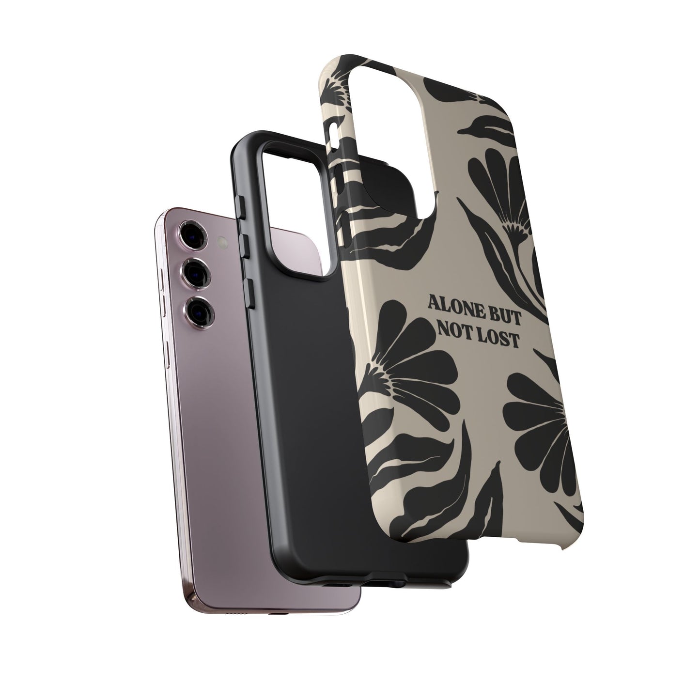 'Alone But Not Lost' Phone Case